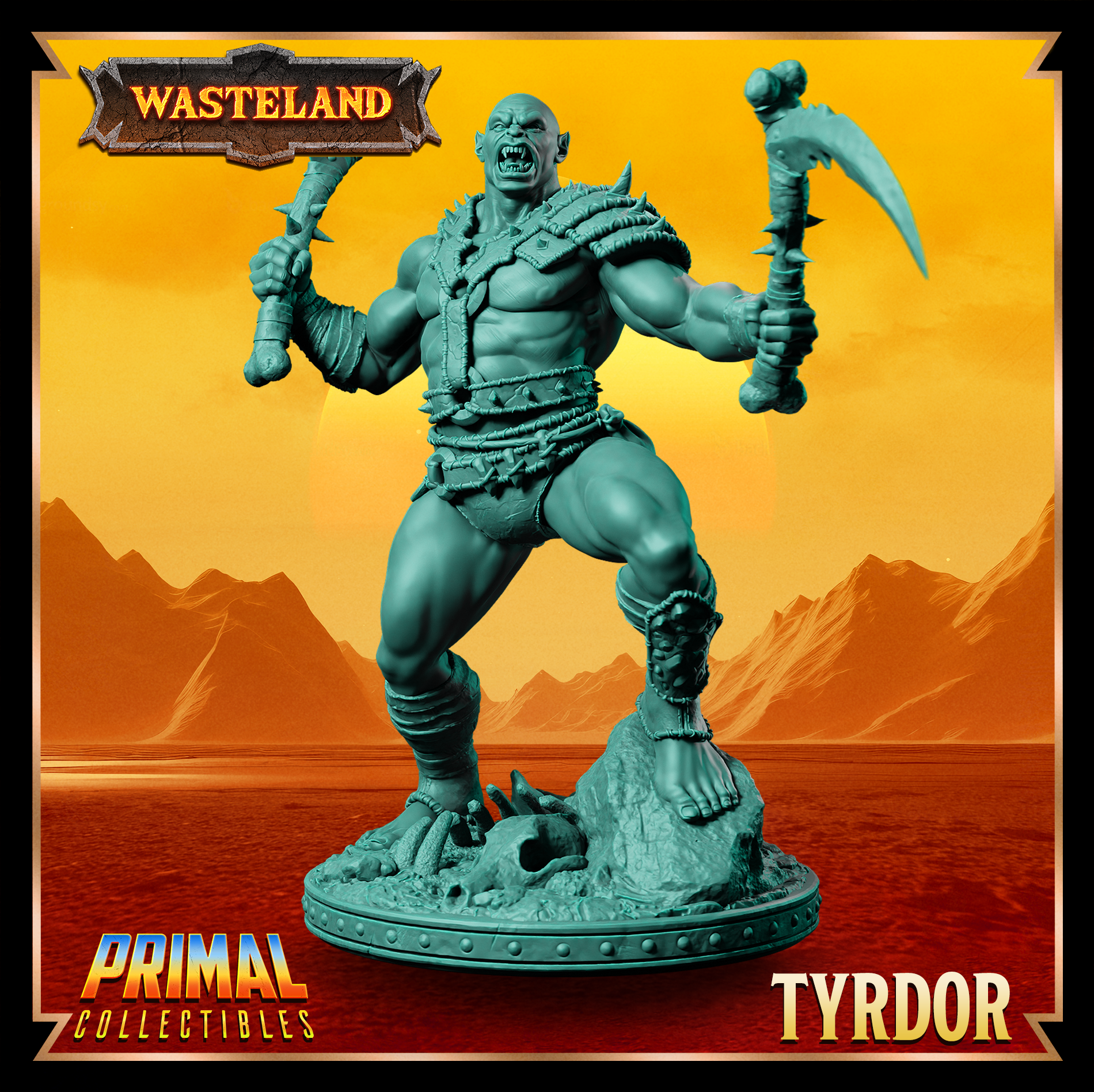 Orc Barbarian (MulWild Tydor) by Primal Collectibles