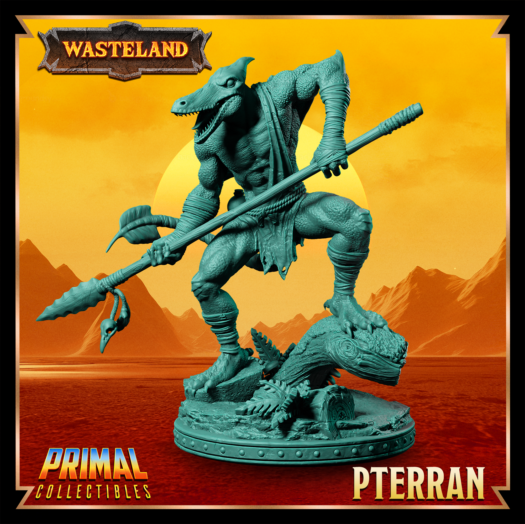 Dinosaur Warrior (Pterran) by Primal Collectibles