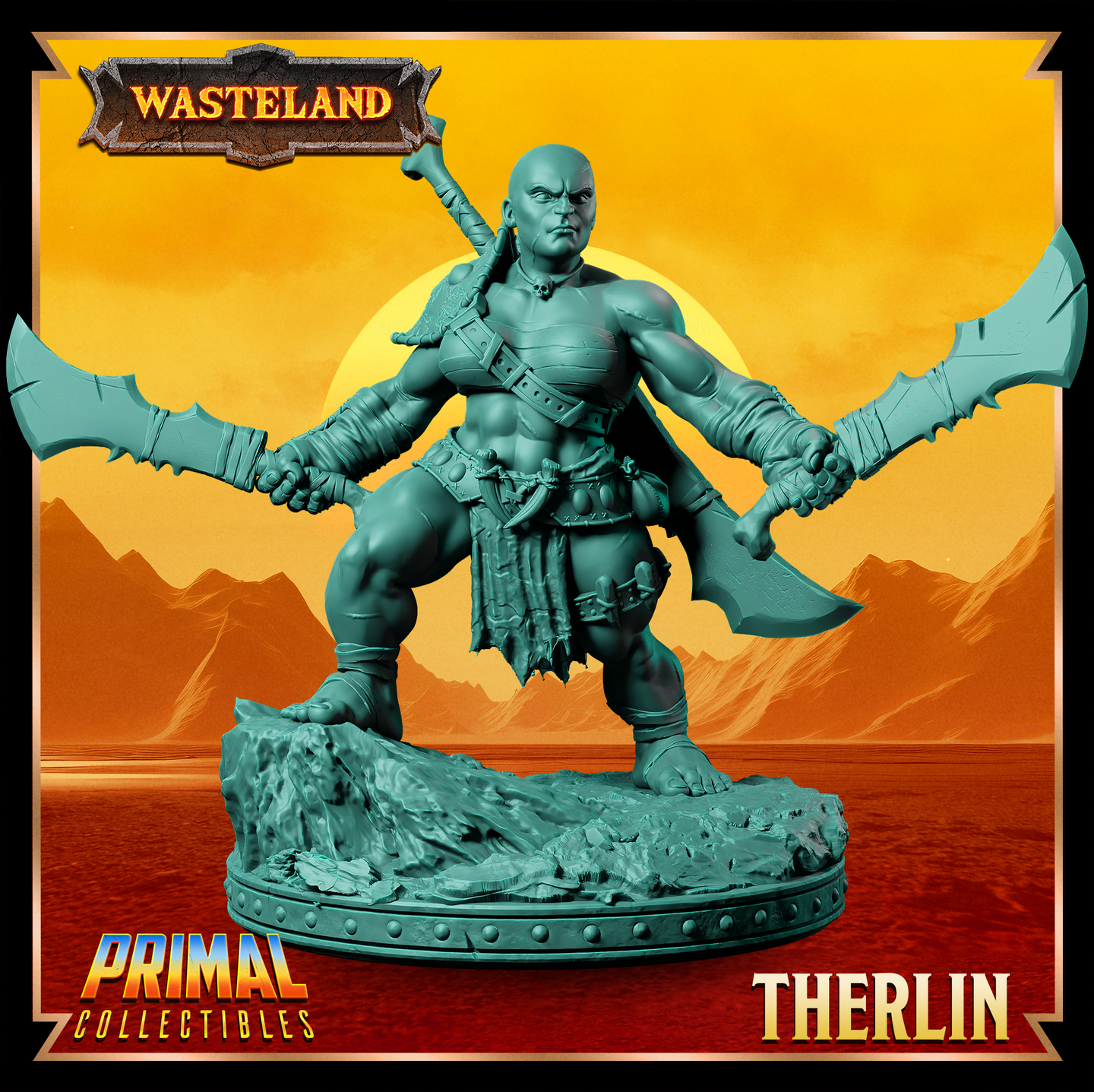Dwarf Barbarian (Therlin) by Primal Collectibles