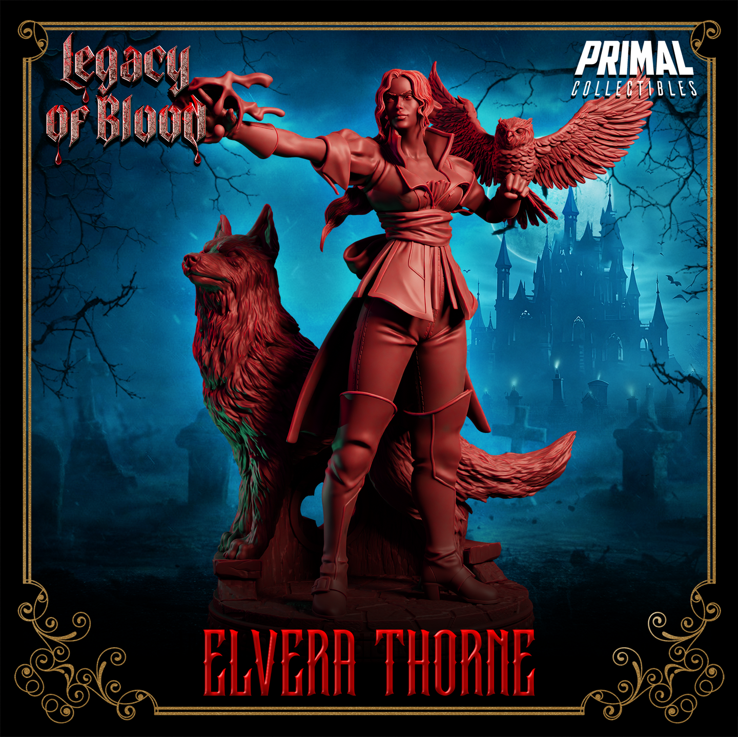 Wizard Vampire Hunter (Elvera Thorne) by Primal Collectibles