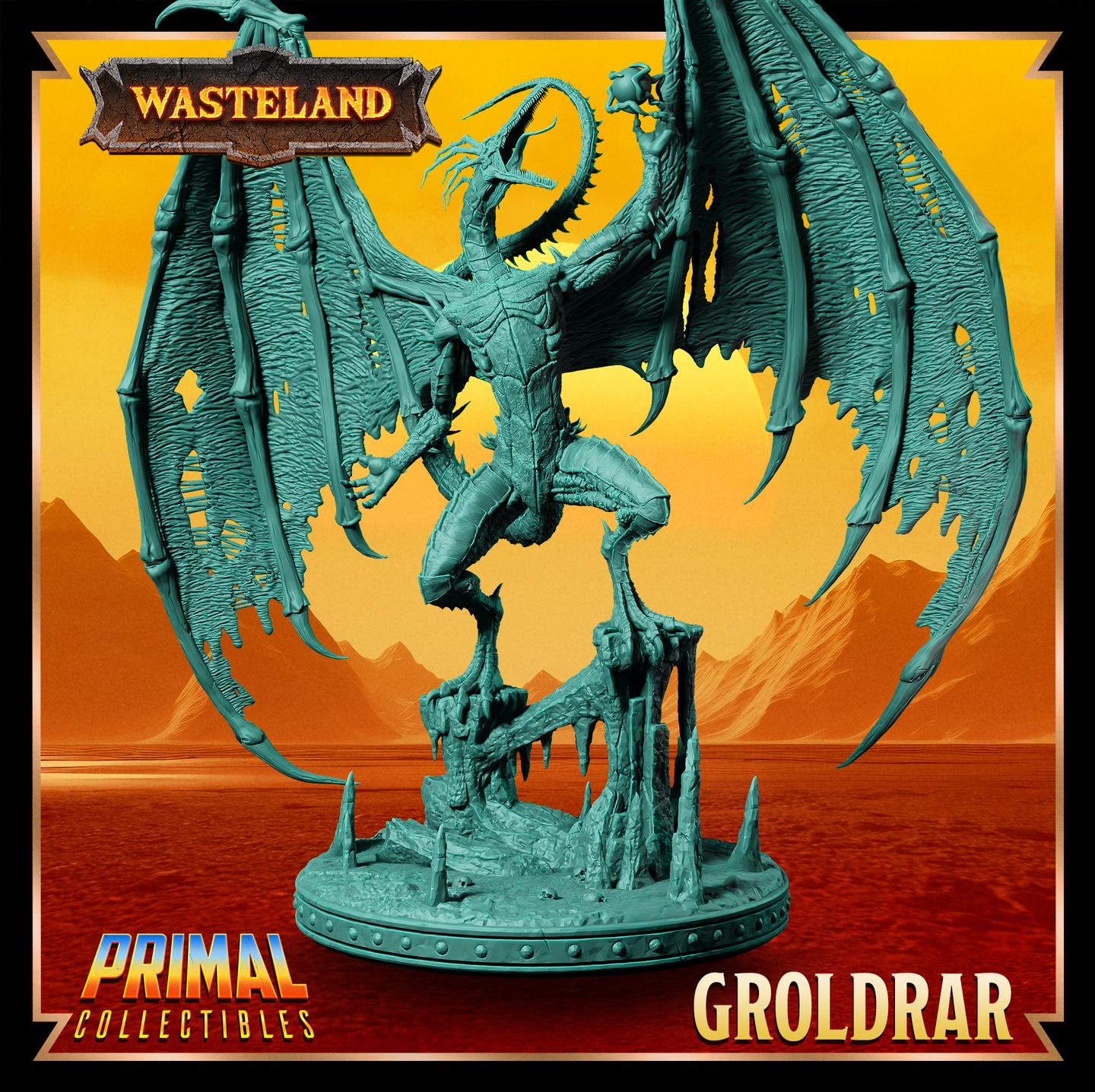 Draconian Sorcerer King (Groldar) by Primal Collectibles