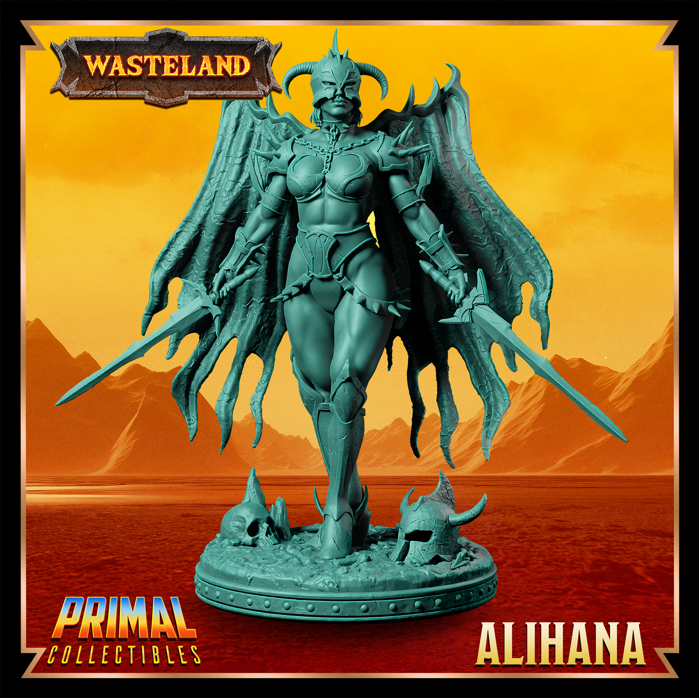 Female Banner Warrior (Alihana) by Primal Collectibles