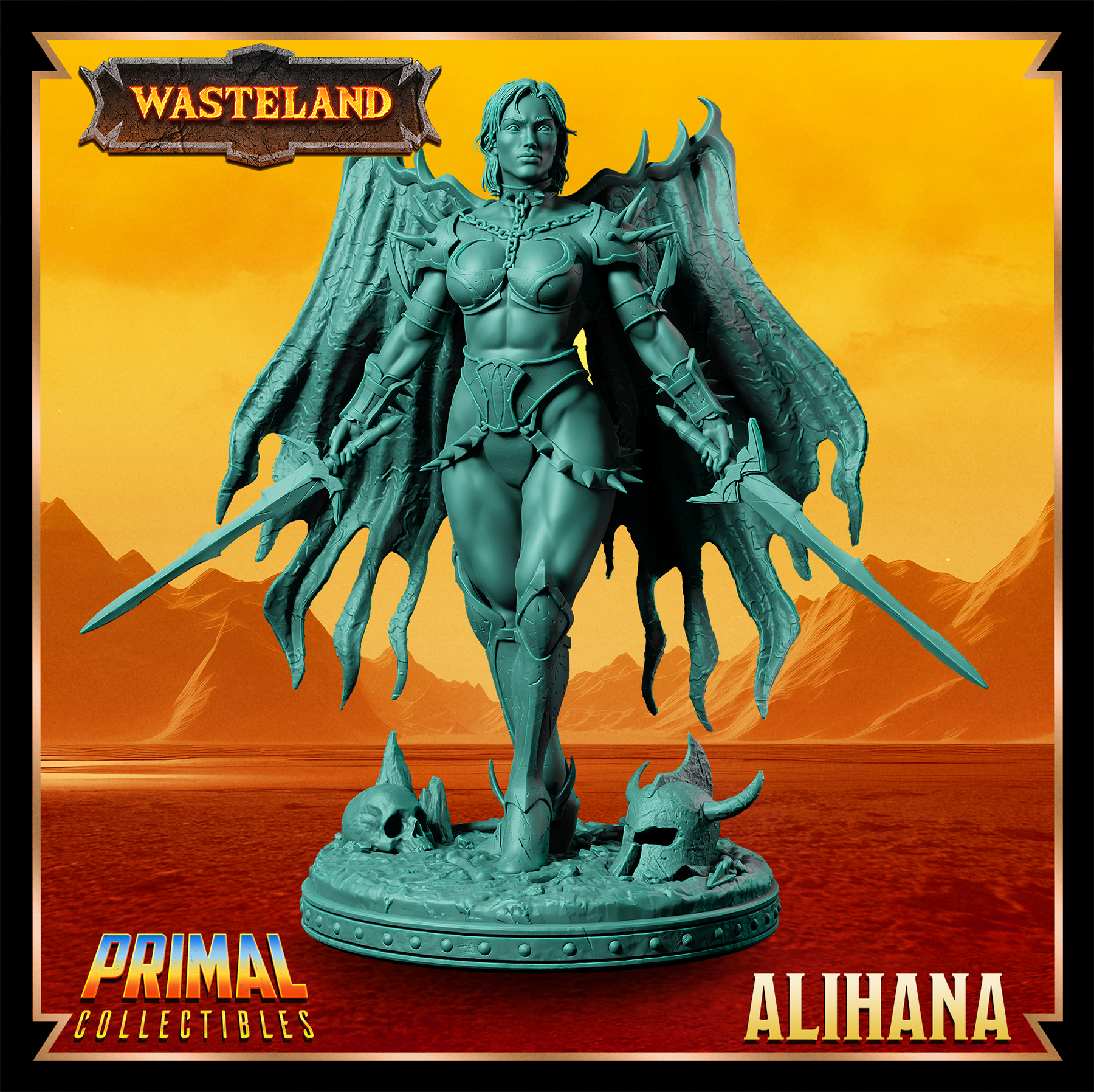 Female Banner Warrior (Alihana) by Primal Collectibles