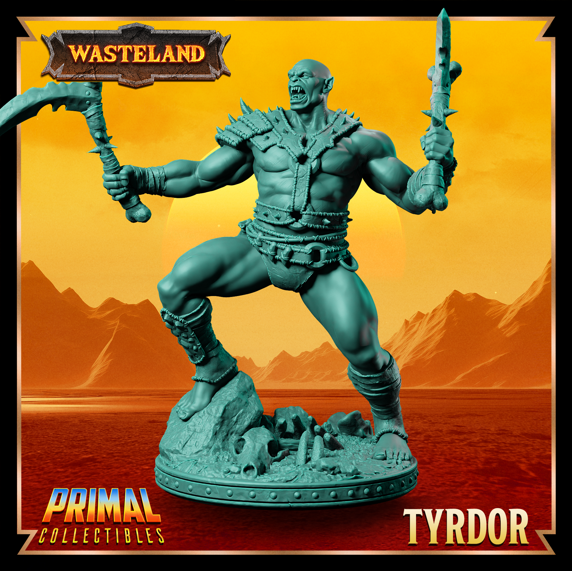 Orc Barbarian (MulWild Tydor) by Primal Collectibles