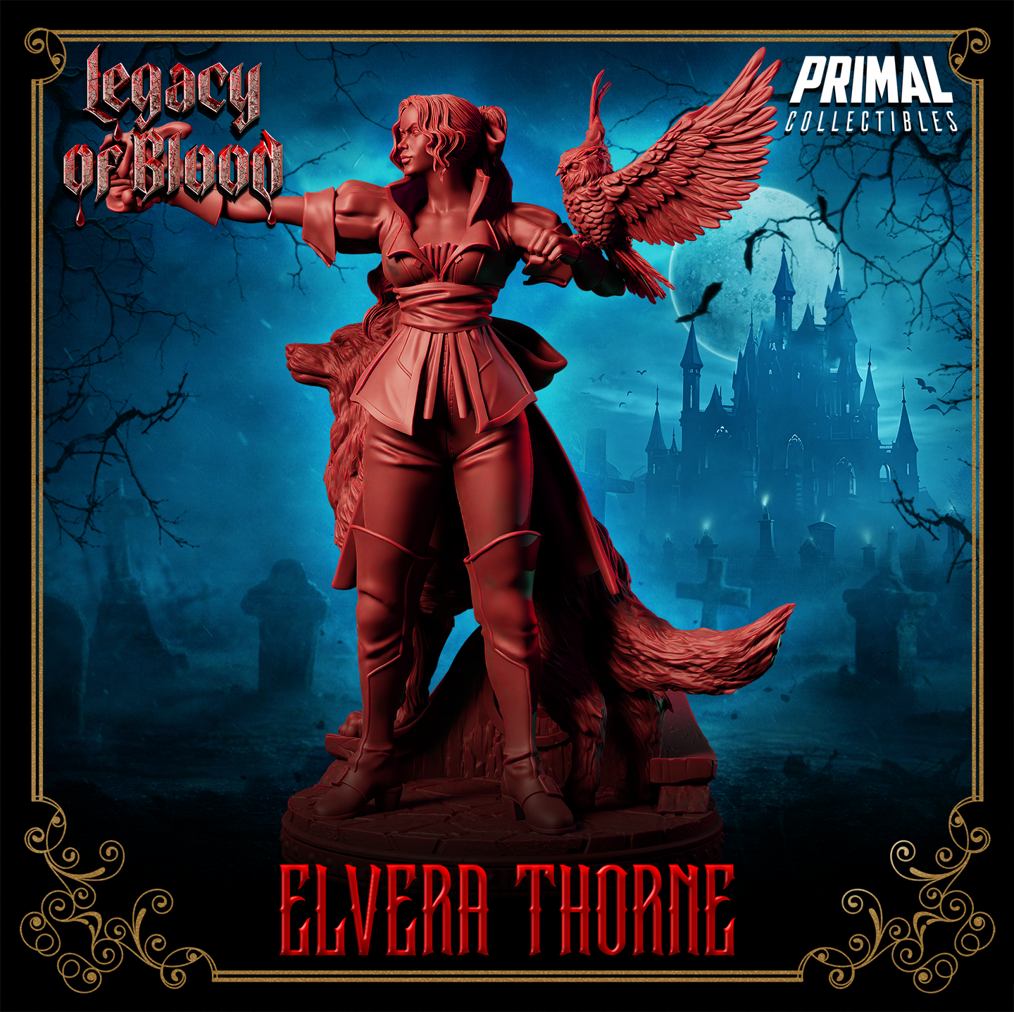 Wizard Vampire Hunter (Elvera Thorne) by Primal Collectibles