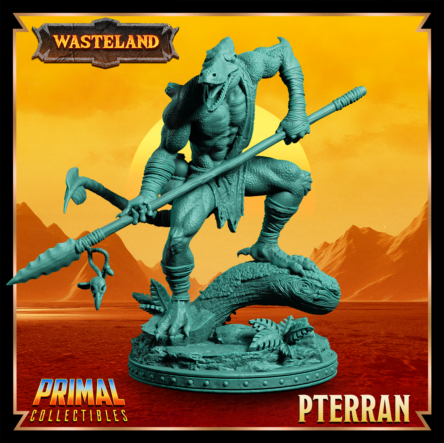 Dinosaur Warrior Bundle by Primal Collectibles