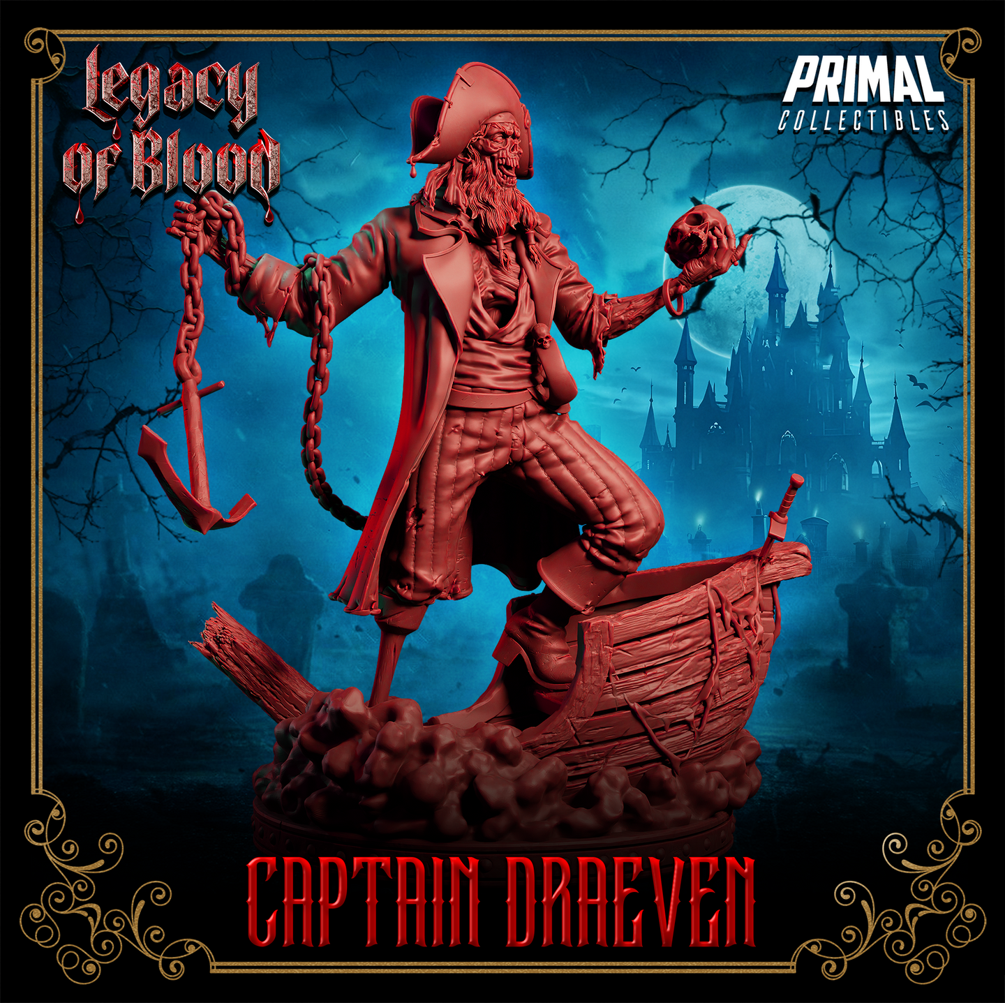 Undead Captain (Draeven) by Primal Collectibles