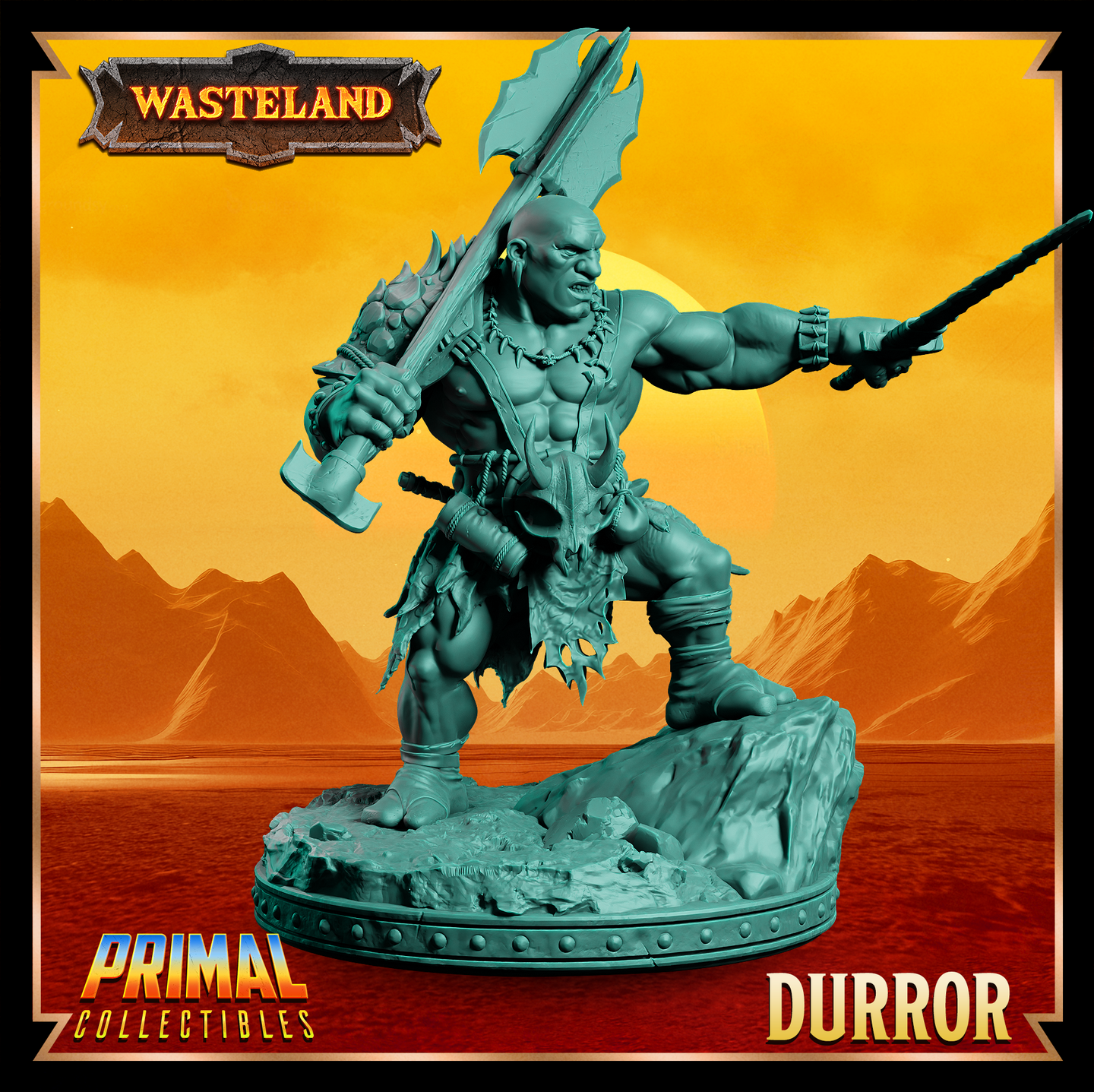 Dwarf Barbarian (Durror) by Primal Collectibles