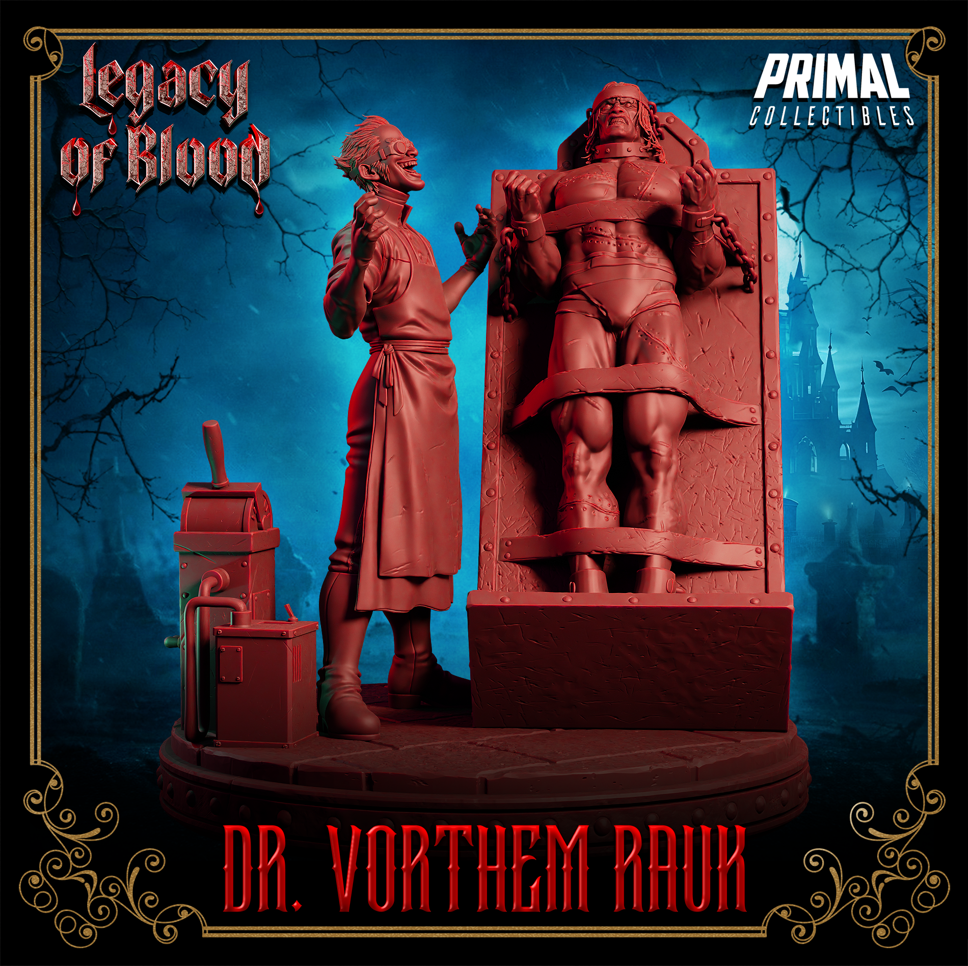 Doctor & Monster (Doctor Vorthern Rauk) by Primal Collectibles