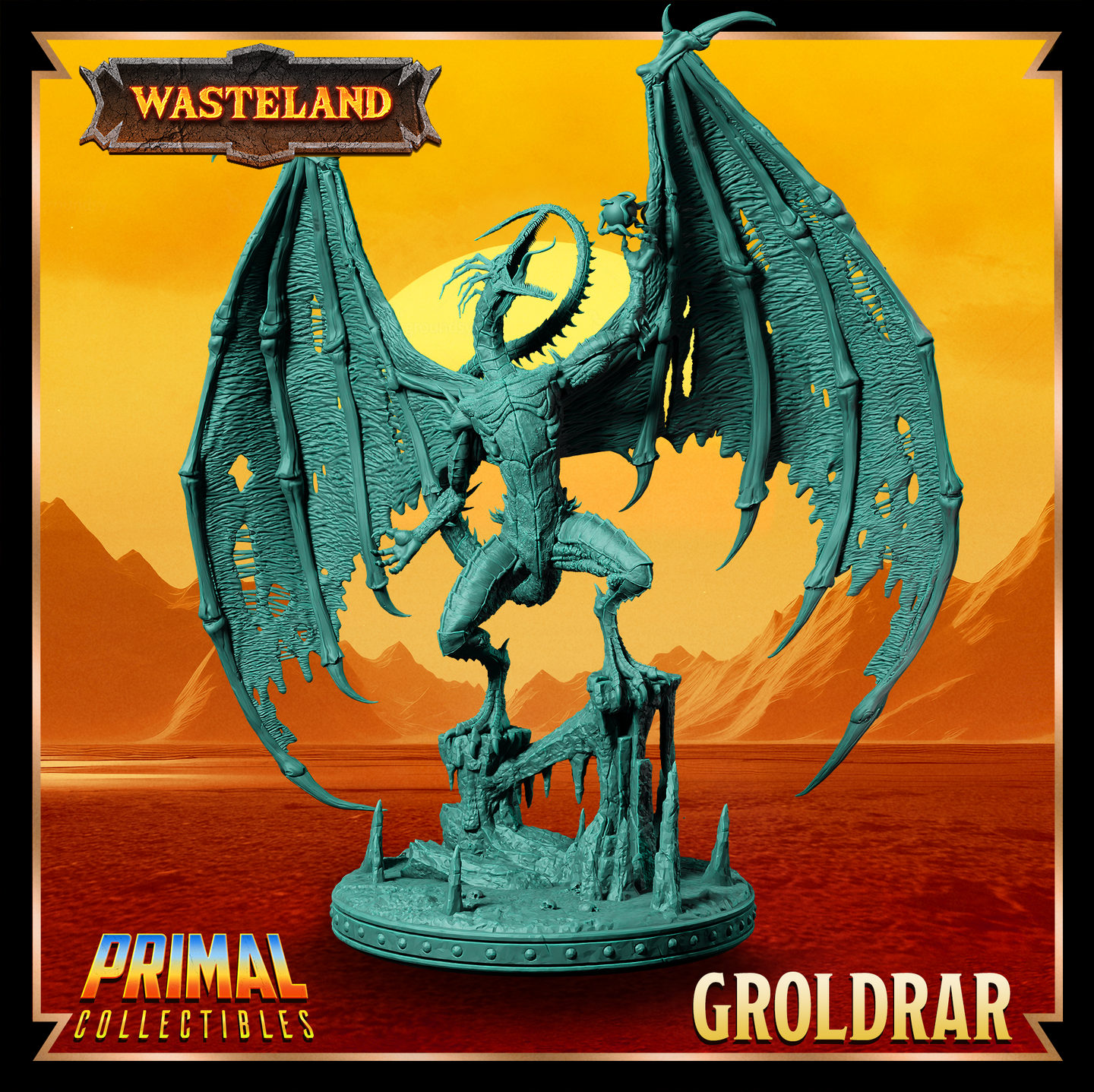 Draconian Sorcerer King (Groldar) by Primal Collectibles