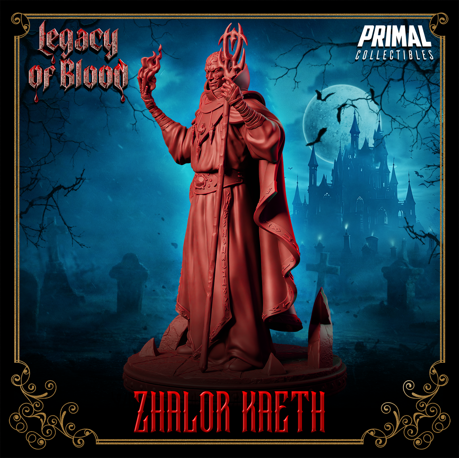 Vampire Wizard (Zhalor Kaeth) by Primal Collectibles