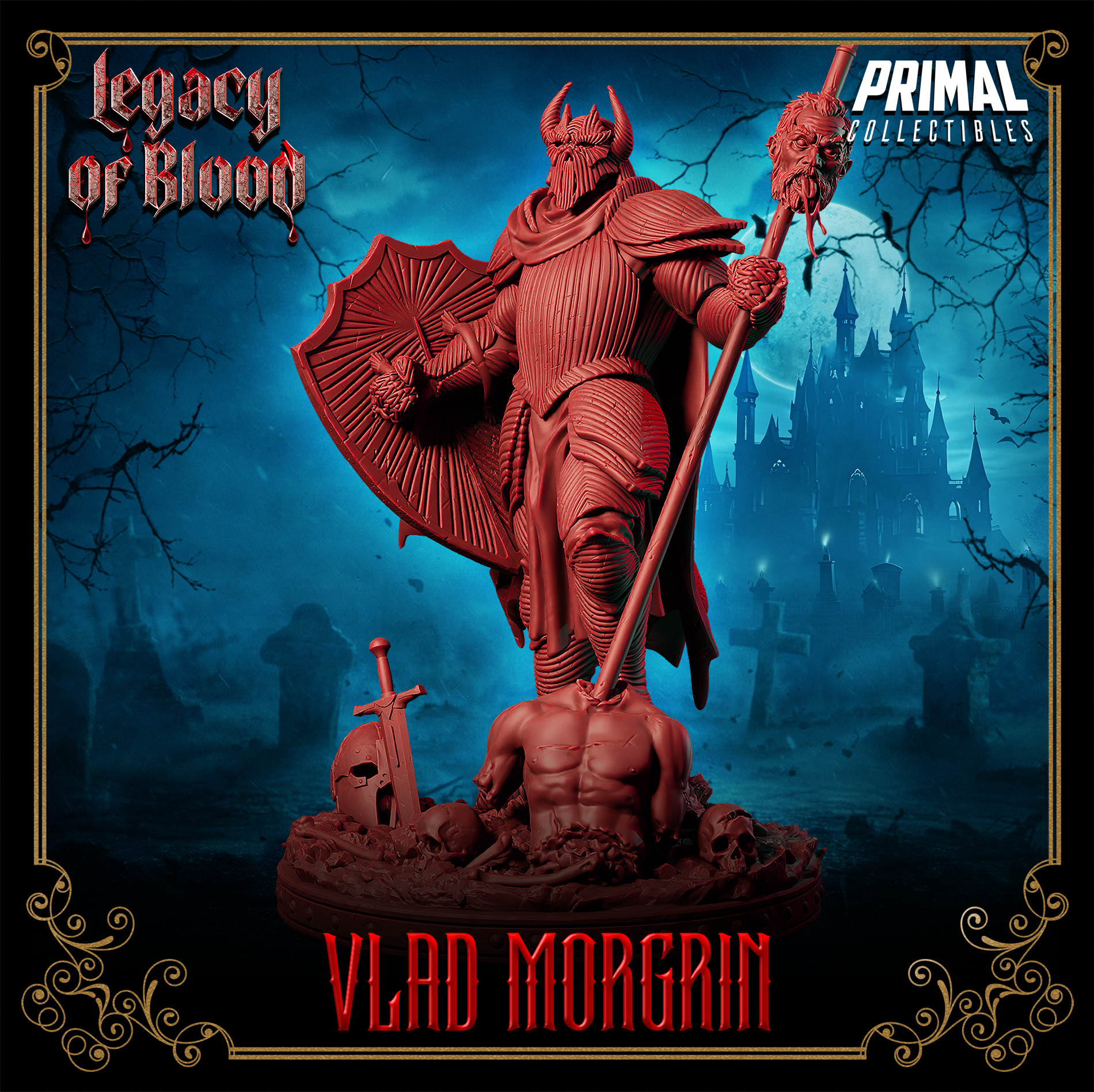 Vampire Warlord (Lord Vladmorgrin) by Primal Collectibles