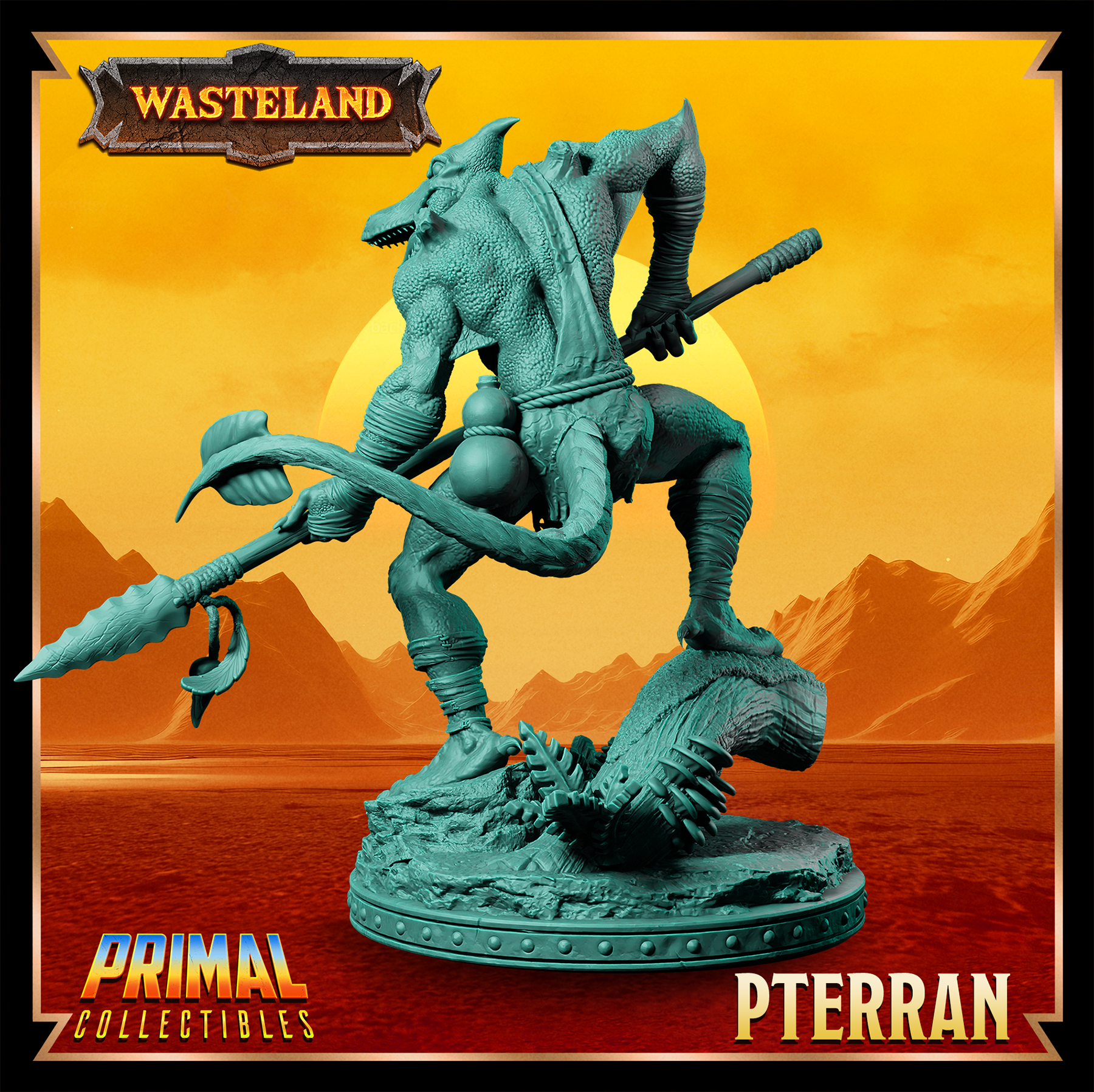 Dinosaur Warrior (Pterran) by Primal Collectibles