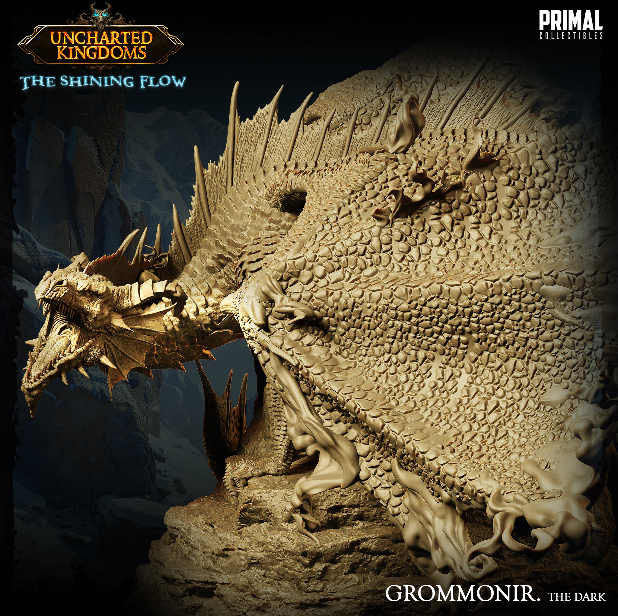 Shadow Dragon (Grommonir) by Primal Collectibles