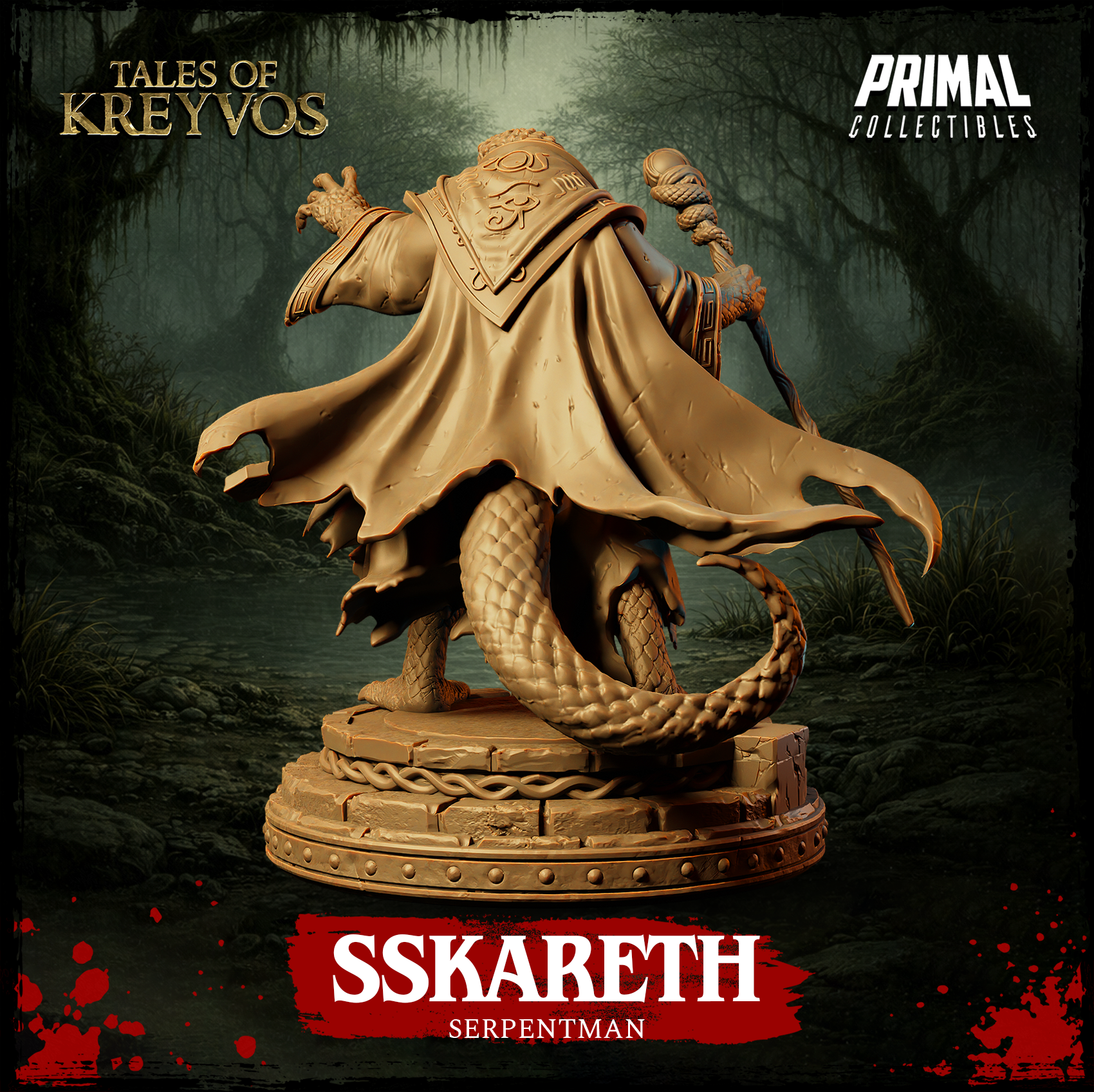 Serpentman (Skareth) by Primal Collectibles