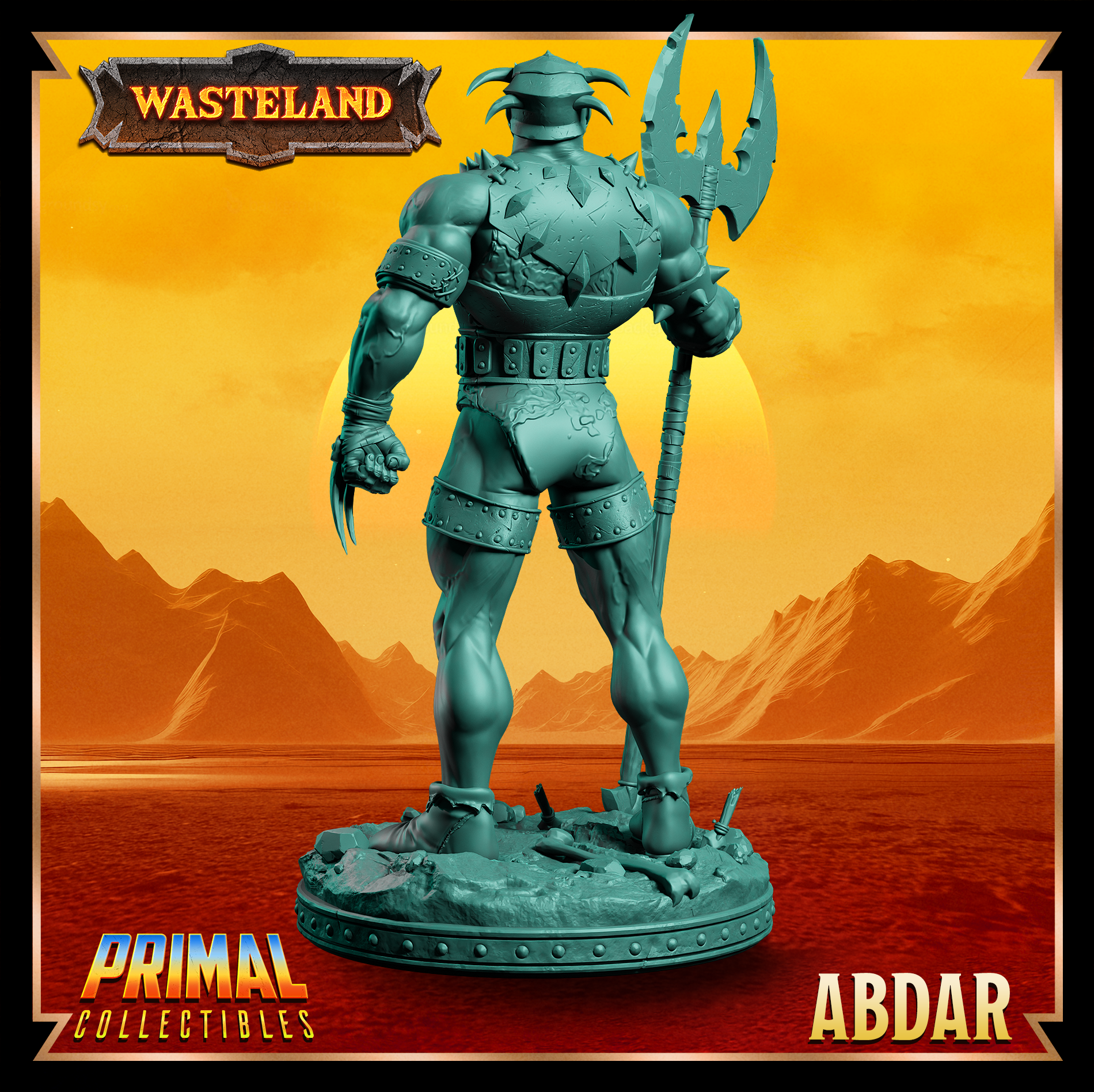 Male Warrior (Abdar) by Primal Collectibles