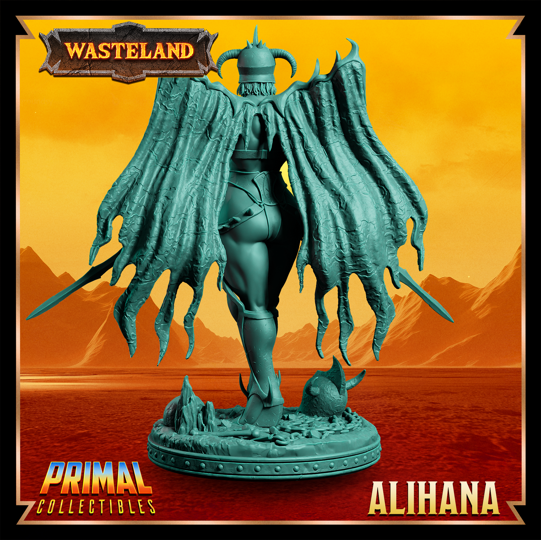 Female Banner Warrior (Alihana) by Primal Collectibles