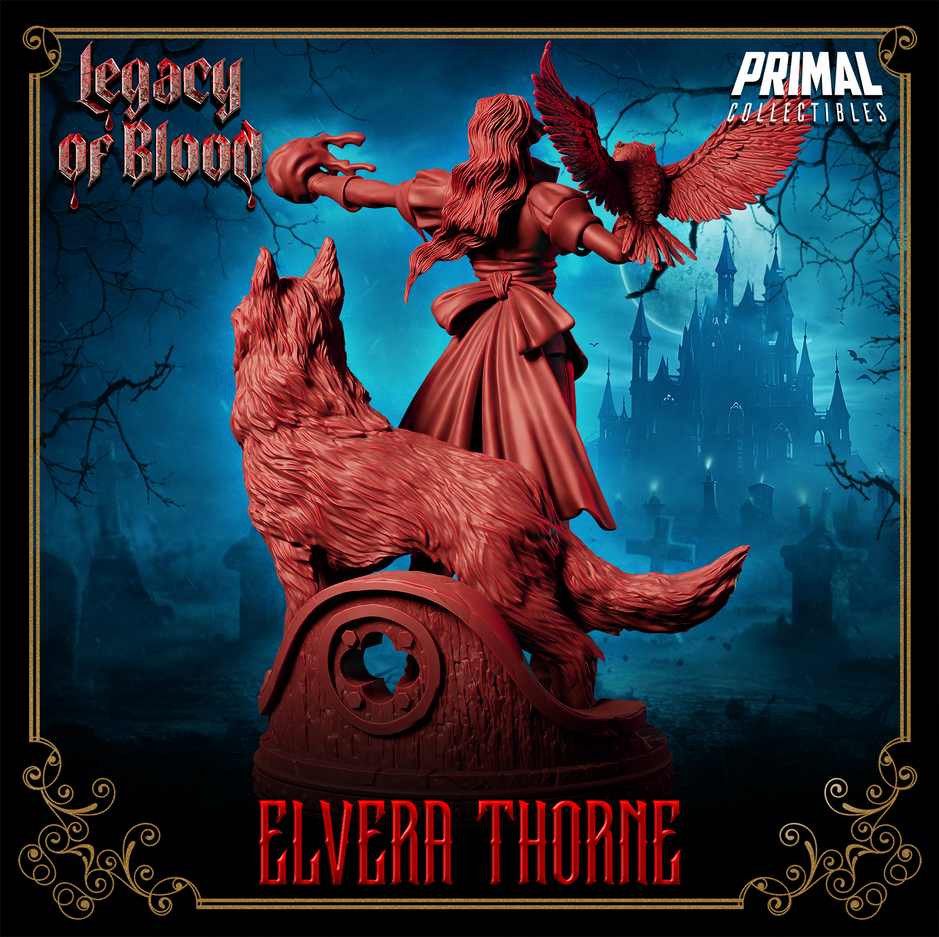 Wizard Vampire Hunter (Elvera Thorne) by Primal Collectibles