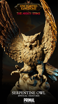 Serpentine Owl by Primal Collectibles