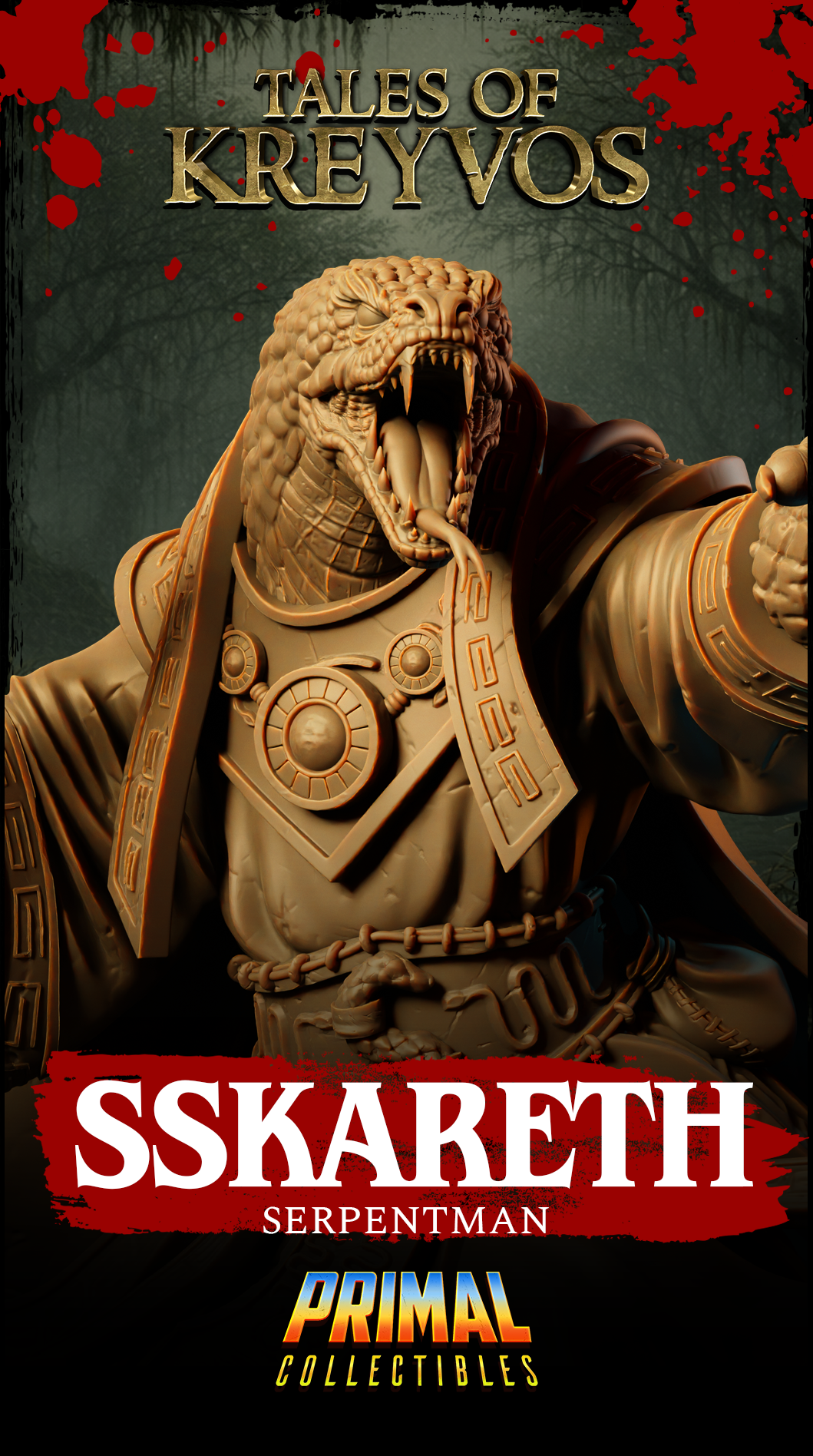 Serpentman (Skareth) by Primal Collectibles