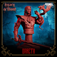 Vampire Lord (Dareth) Bust  by Primal Collectibles