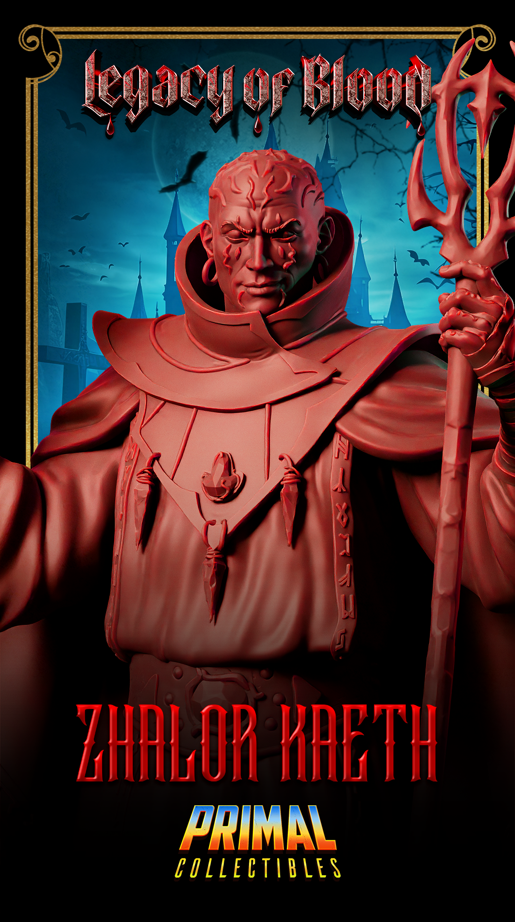 Vampire Wizard (Zhalor Kaeth) by Primal Collectibles