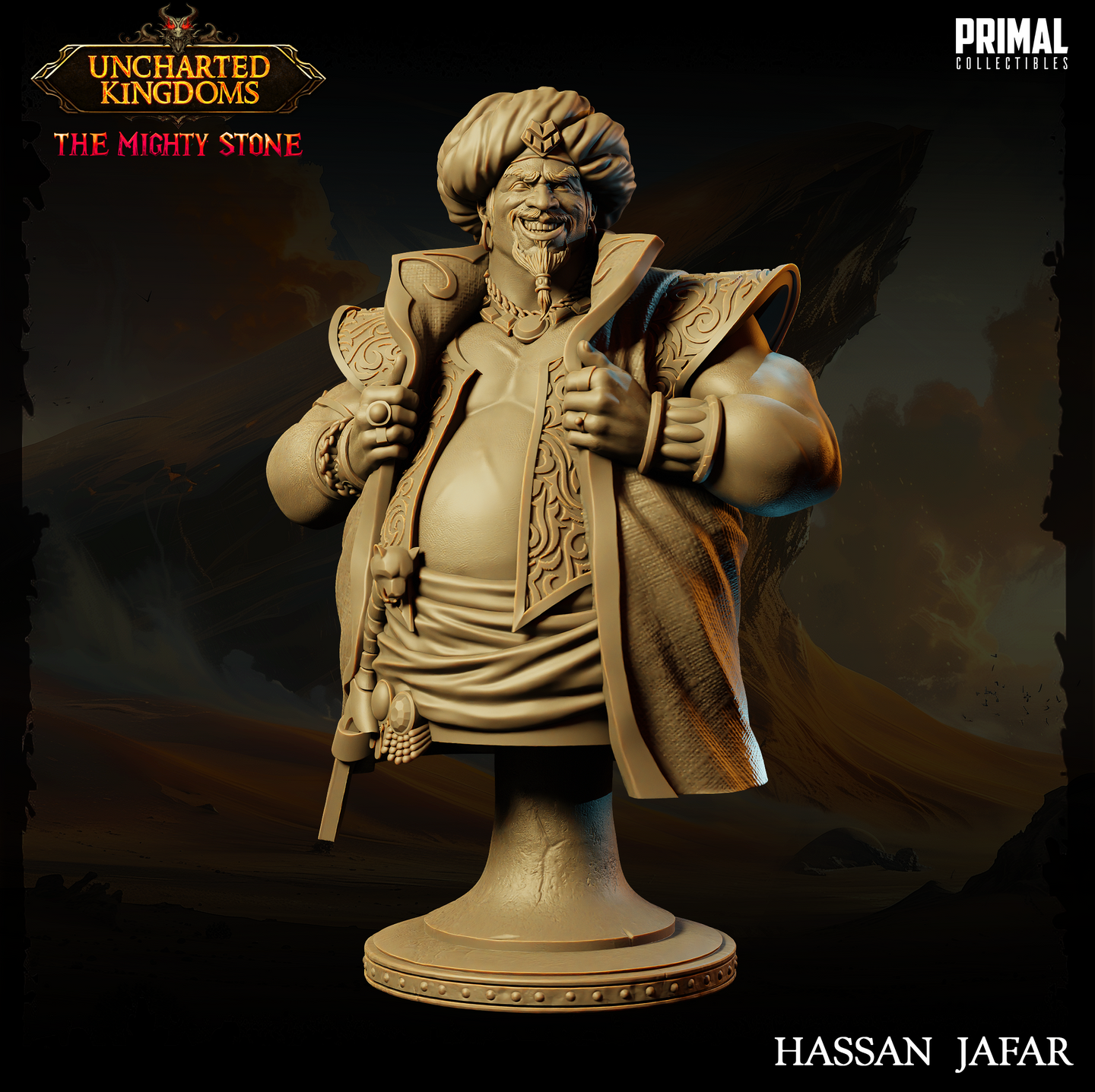 Crime Lord (Hassan Jafar) Bust  by Primal Collectibles