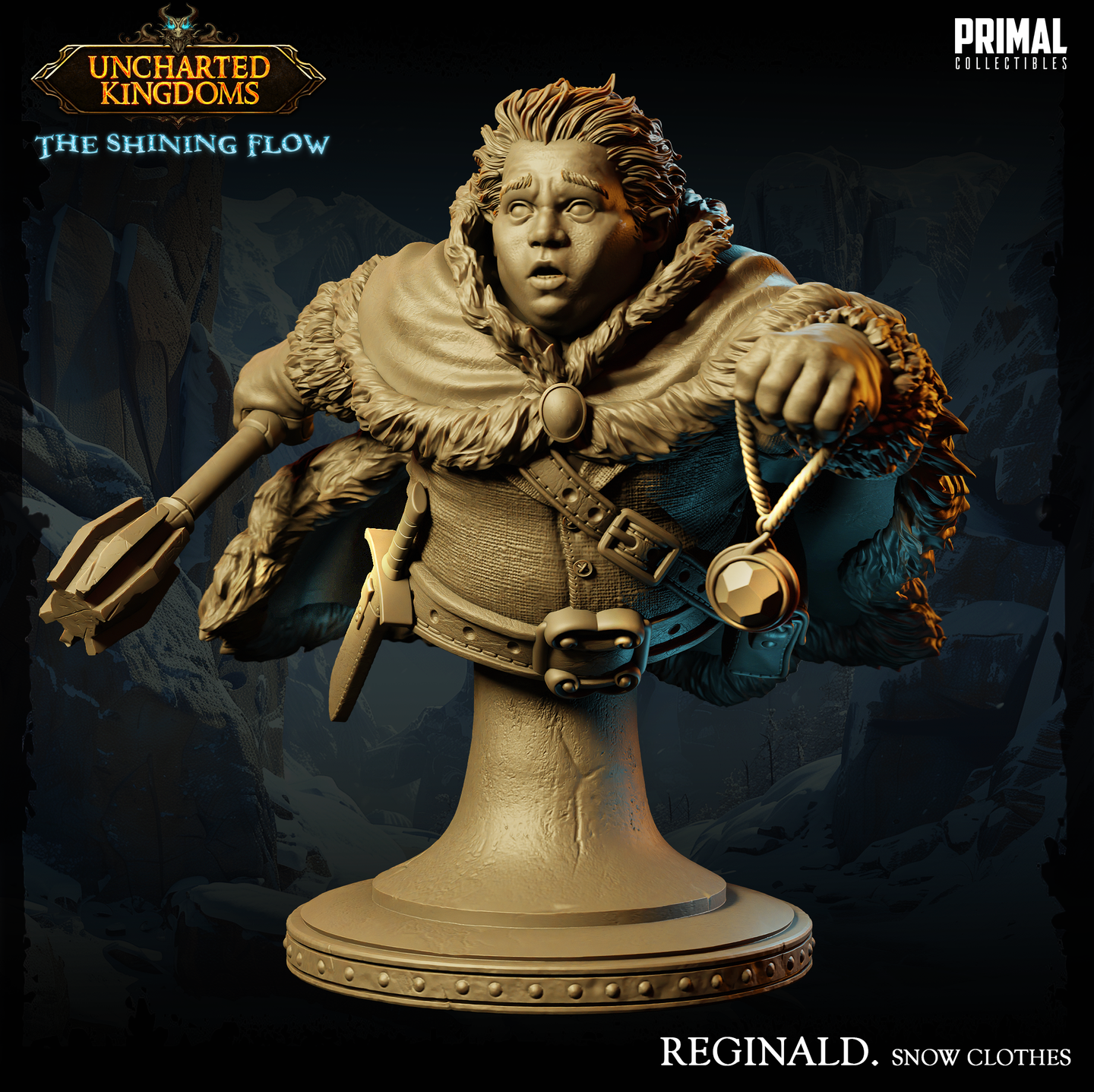 Halfling Rogue (Reginald) Bust by Primal Collectibles