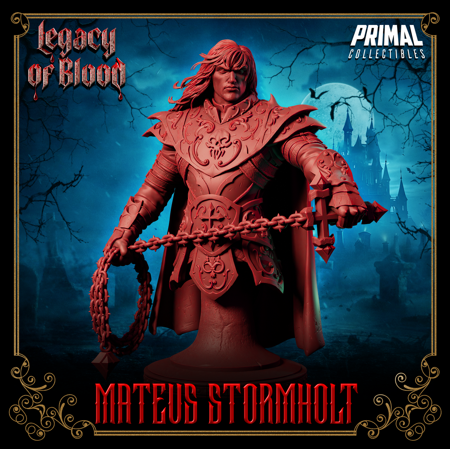 Knight (Mateus Stormholt) Bust  by Primal Collectibles