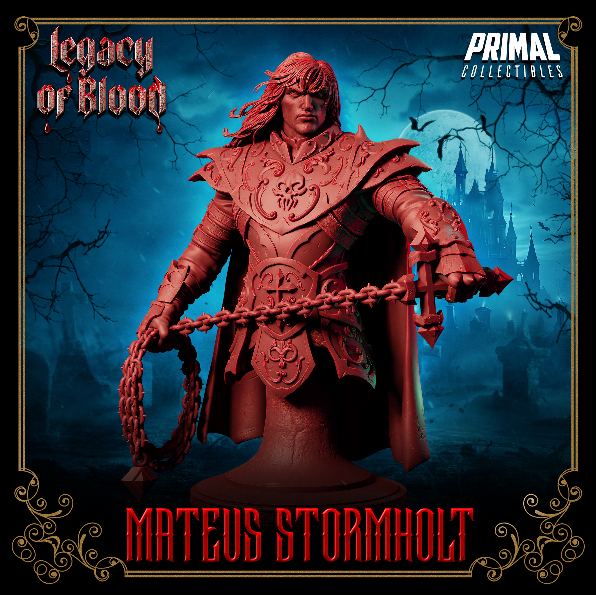 Knight (Mateus Stormholt) Bust  by Primal Collectibles