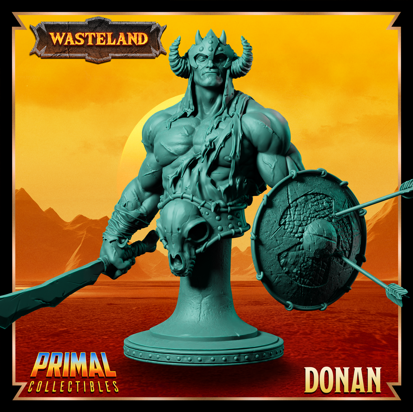 Gladiator (Donan) Bust  by Primal Collectibles