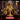 Eldryon Wizard Specter bust by Primal Collectibles — bearded elder wizard raising one splayed hand, gripping a gnarled crystal-topped staff, wearing layered robes with knotwork trim and sun medallion clasp.