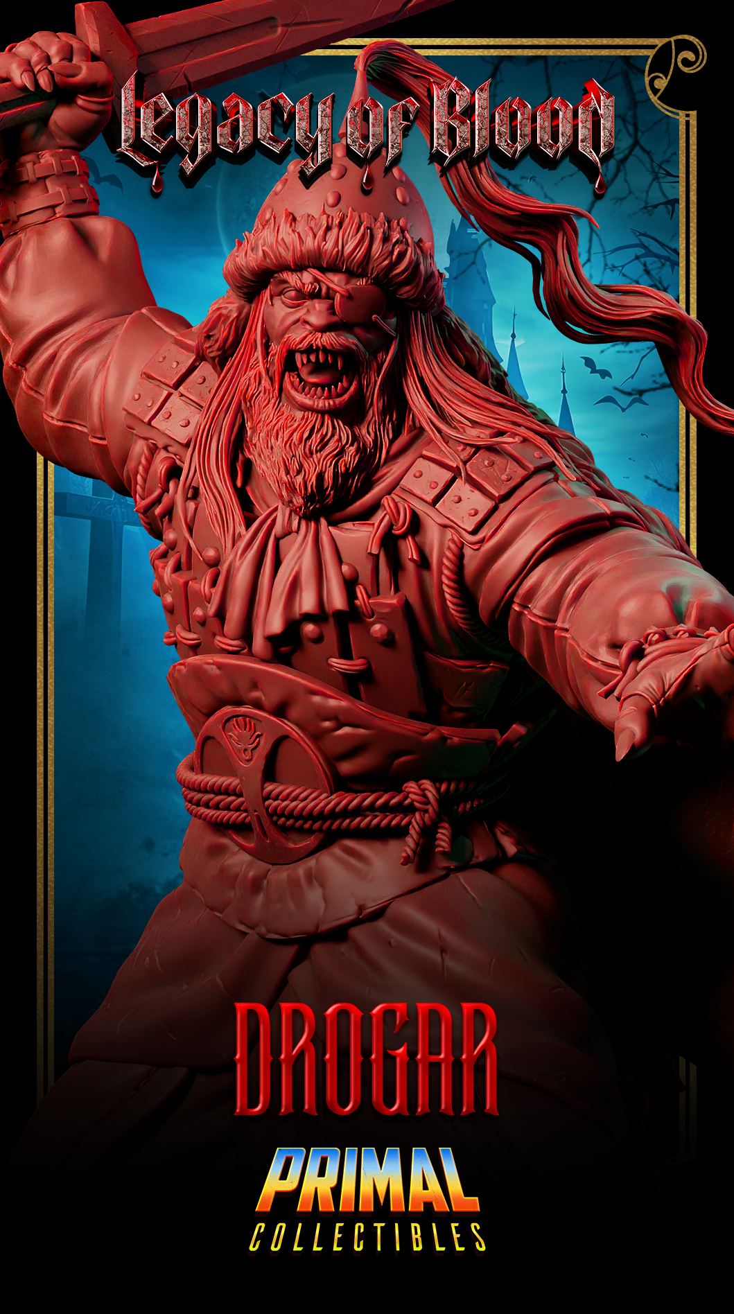 Vampire Warrior (Drogar) by Primal Collectibles