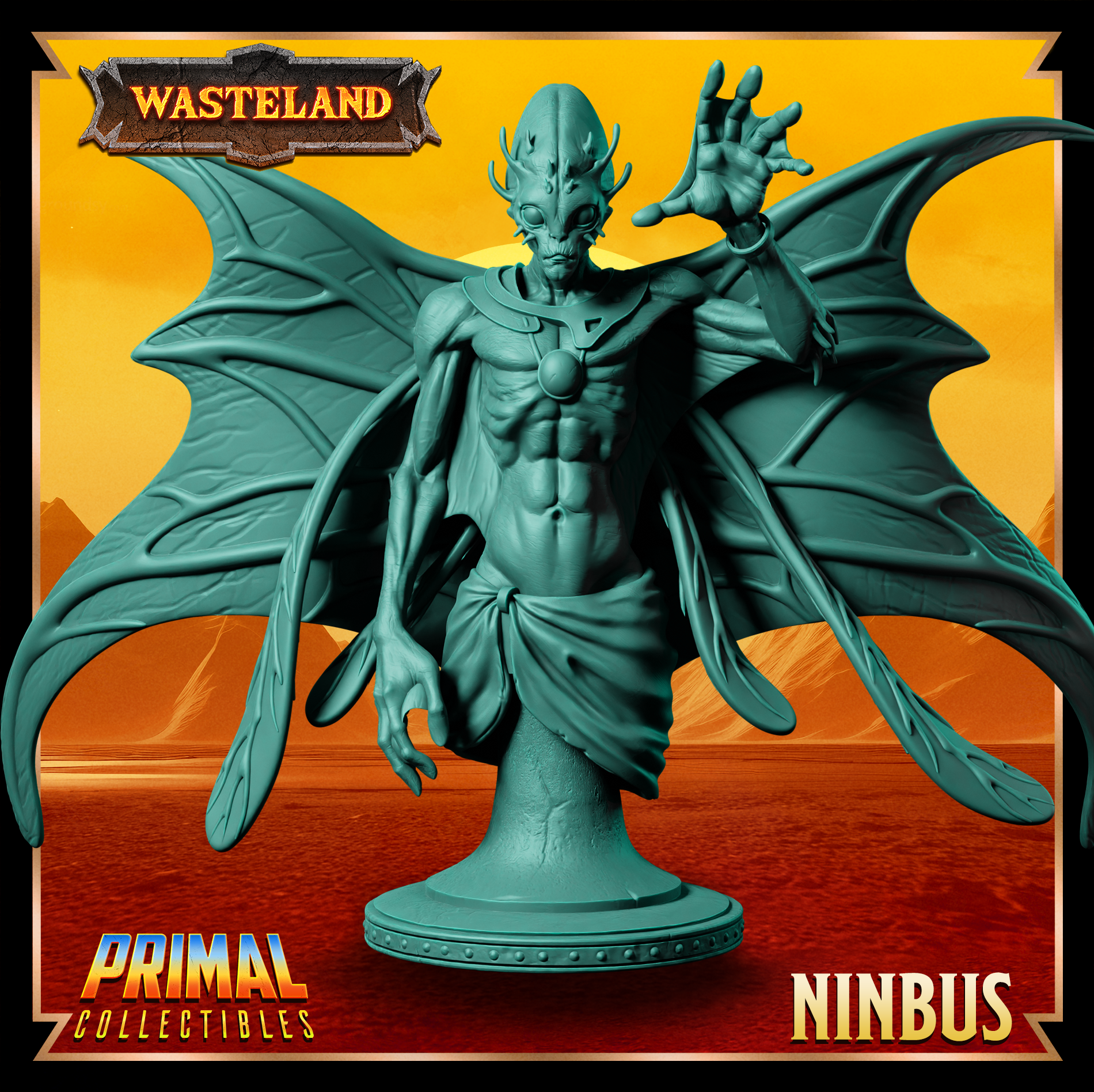 Thri-Kreen Mage (Avangion Nimbus) Bust  by Primal Collectibles