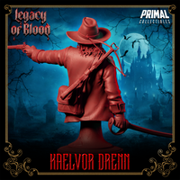 Vampire Hunter (Kaelvor Drenn) Bust  by Primal Collectibles