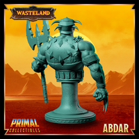 Male Warrior (Abdar) Bust  by Primal Collectibles