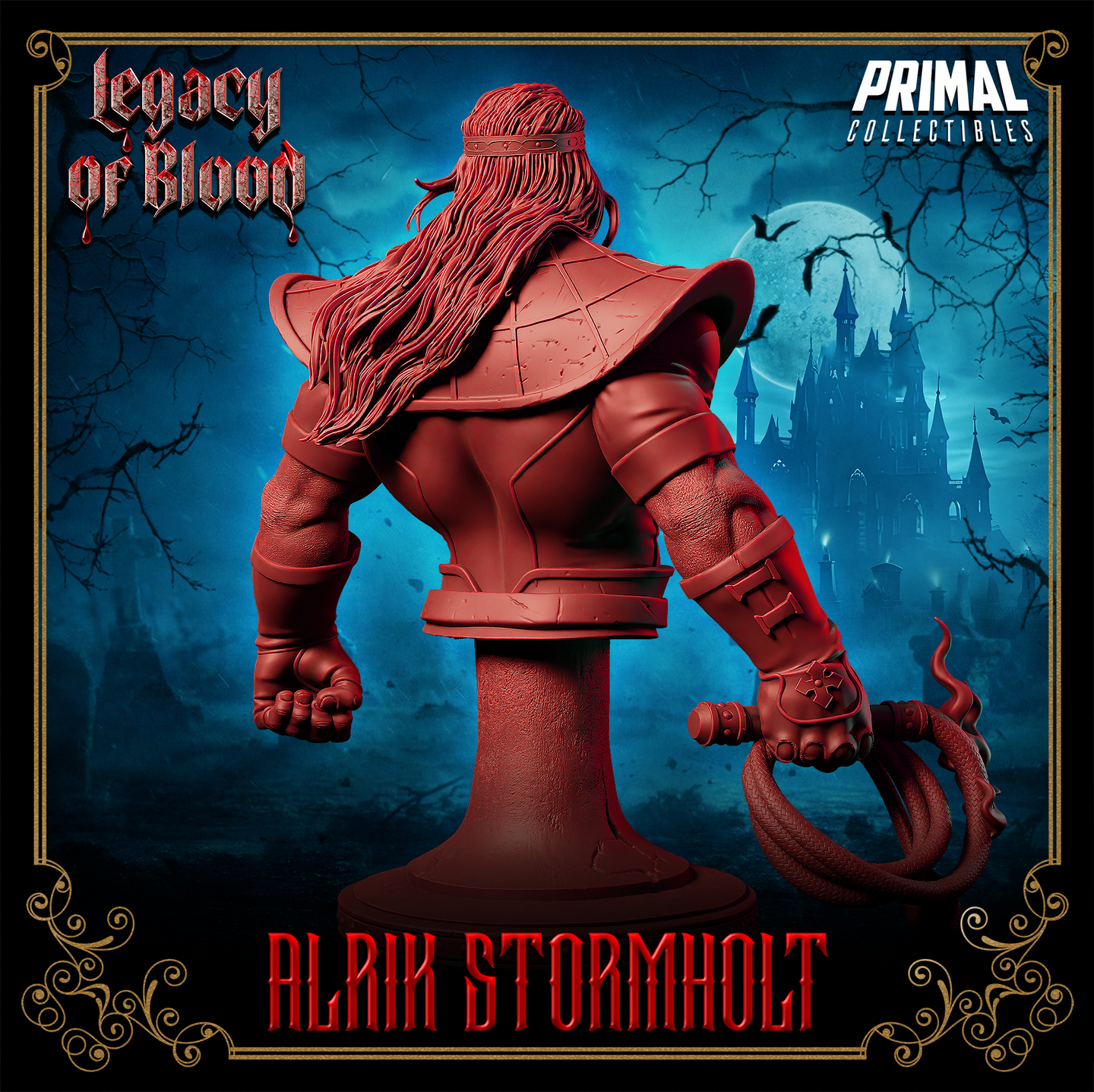 Vampire Hunter (Alrick) Bust  by Primal Collectibles