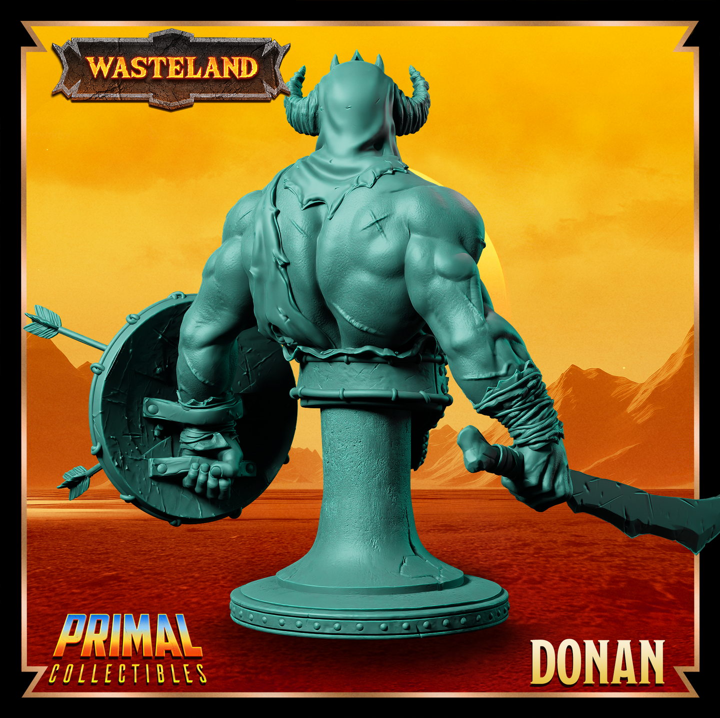 Gladiator (Donan) Bust  by Primal Collectibles