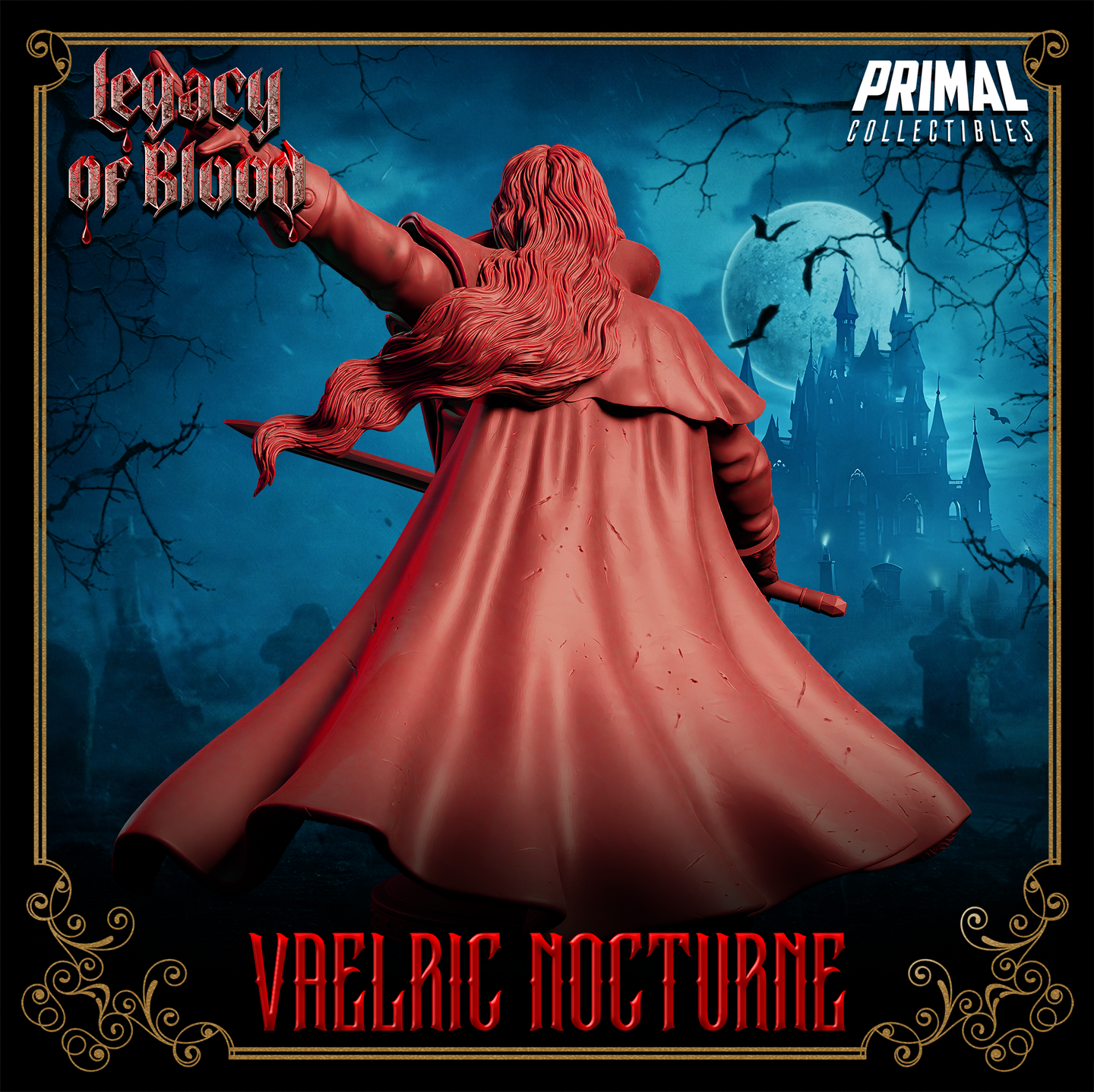 Damphyr (Vaelric Nocturne) Bust  by Primal Collectibles