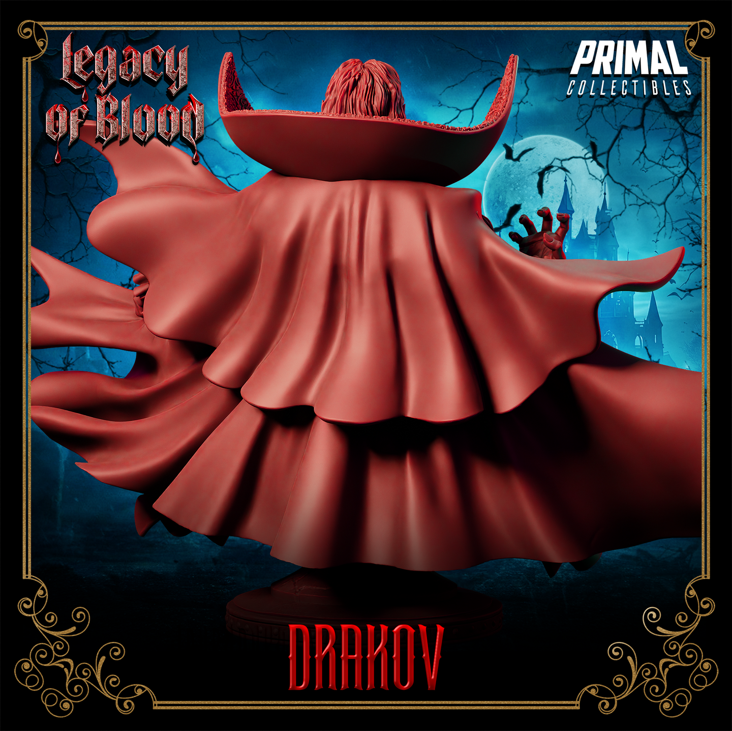 Vampire Lord (Drakov) Bust  by Primal Collectibles