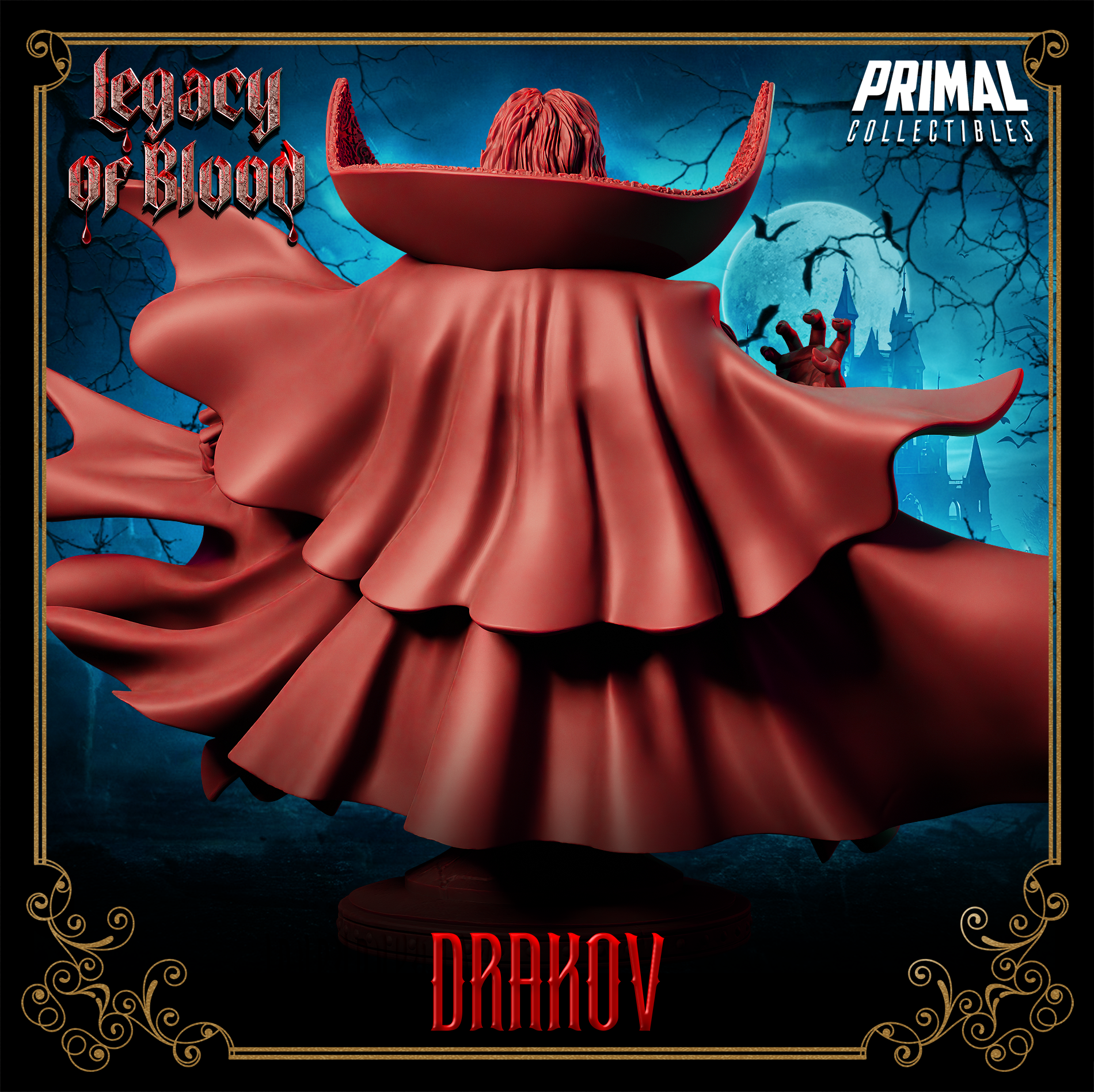 Vampire Lord (Drakov) Bust  by Primal Collectibles