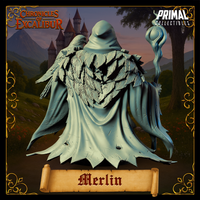Wizard (Merlin) Bust  by Primal Collectibles