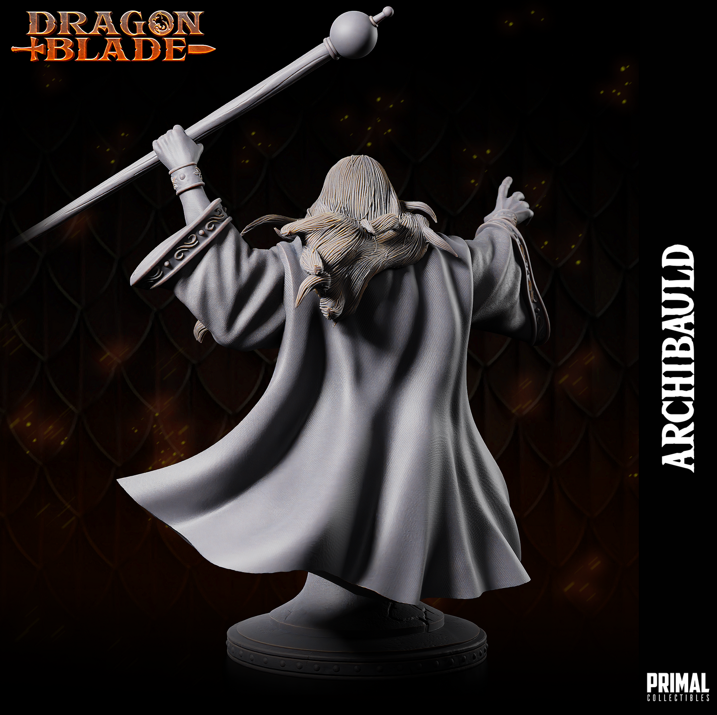 Wizard (Archibauld) Bust by Primal Collectibles