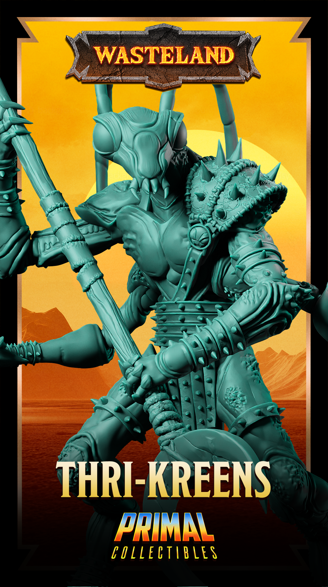 Thrikreen Warrior 1 by Primal Collectibles