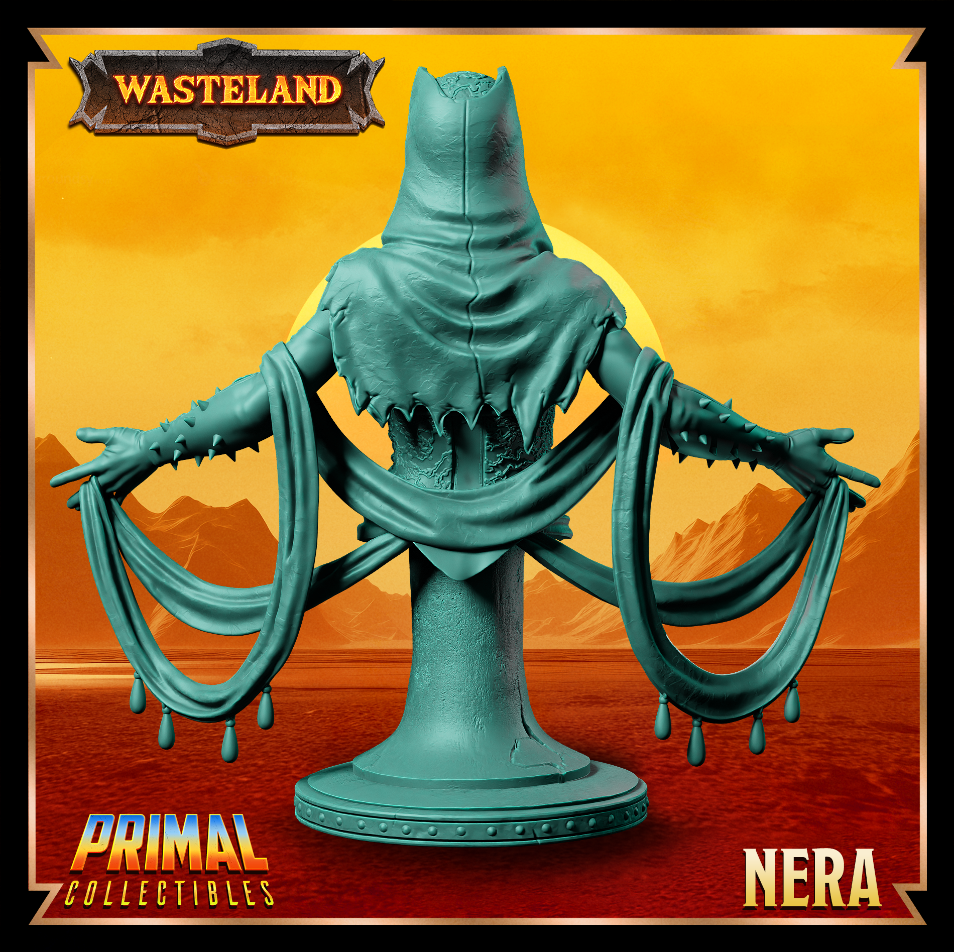 Female Psionic (Nera) Bust  by Primal Collectibles