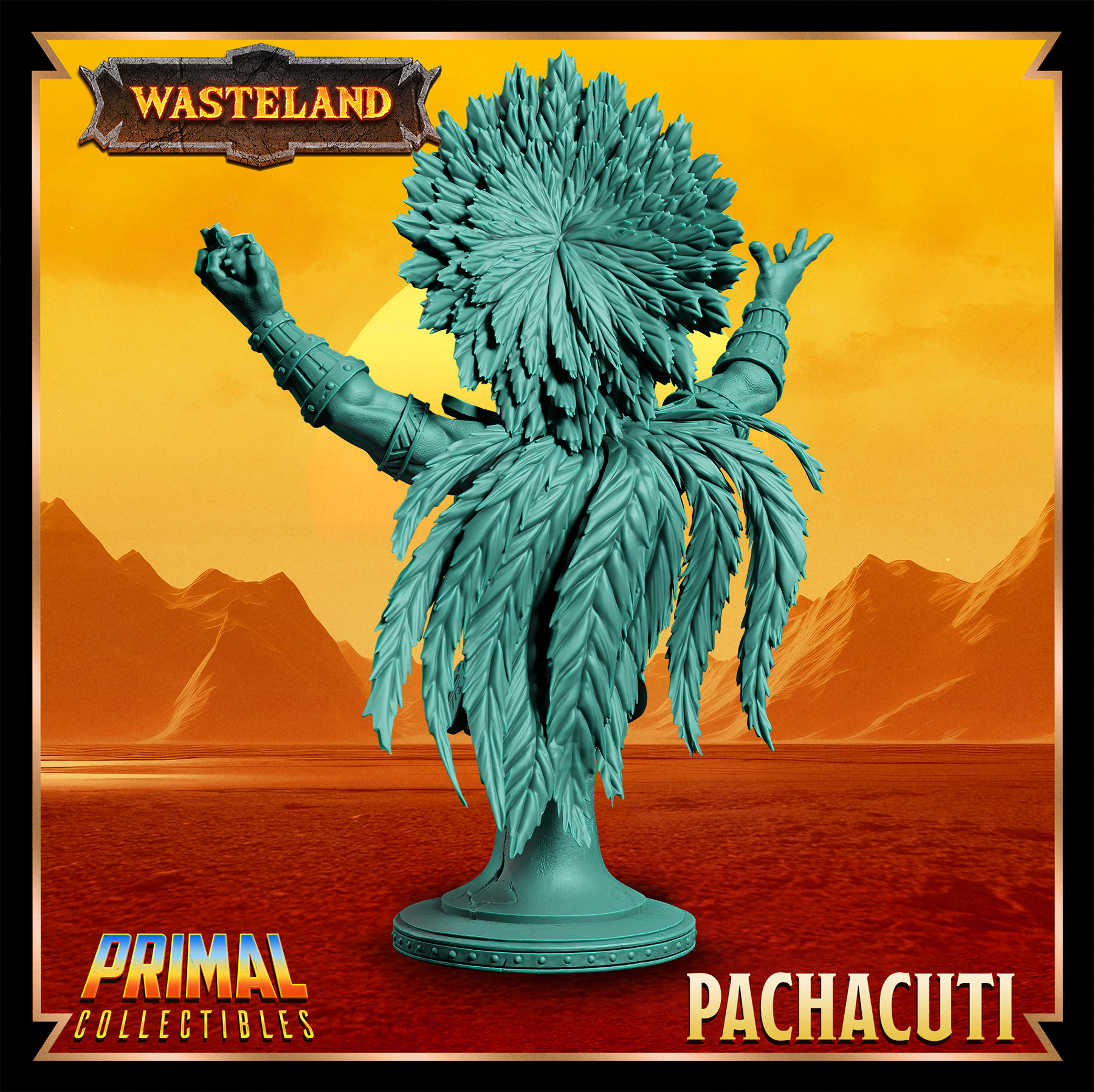 Sorcerer King (Pachacuti) Bust  by Primal Collectibles