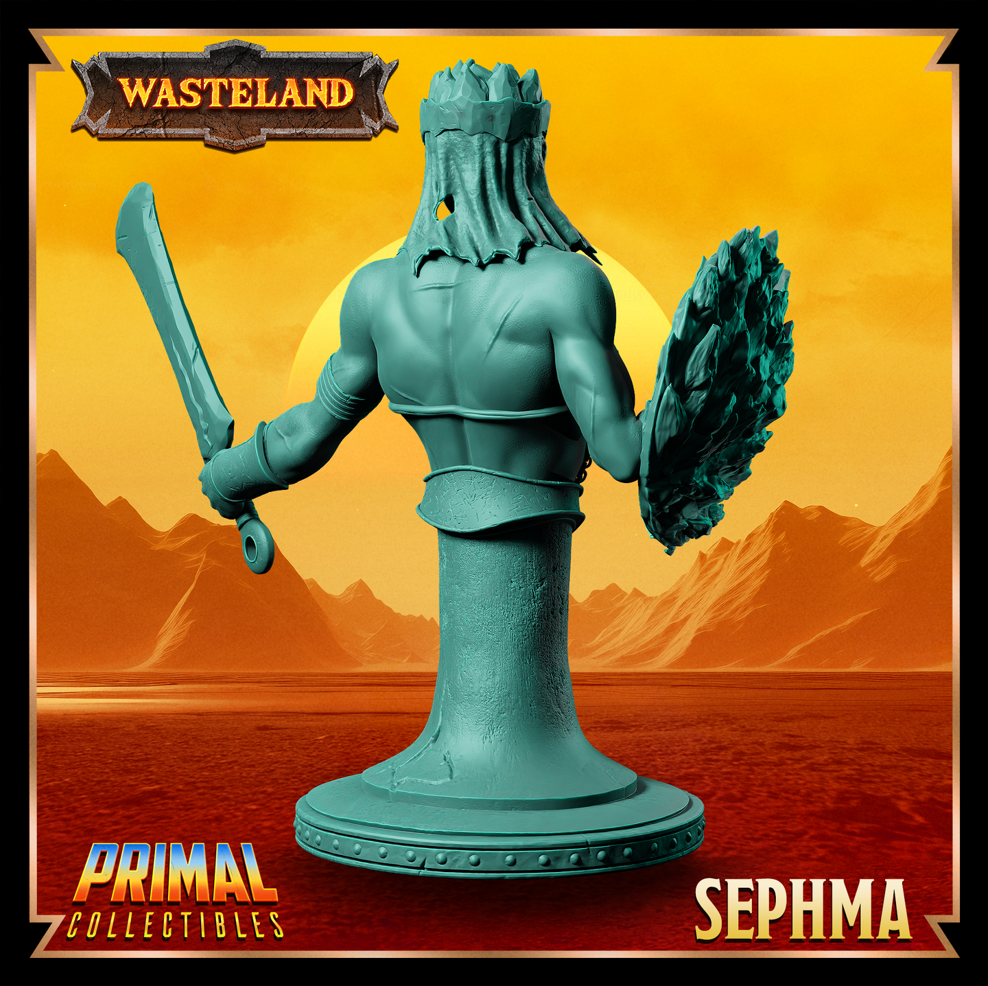 Gladiator (Sephma) Bust  by Primal Collectibles