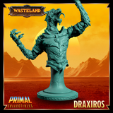 Dragonborn Sorcerer King (Draxiros) Bust  by Primal Collectibles