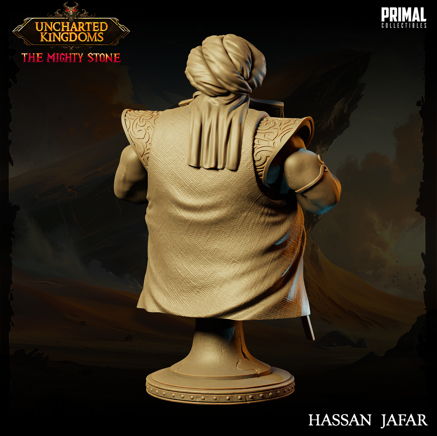 Crime Lord (Hassan Jafar) Bust  by Primal Collectibles