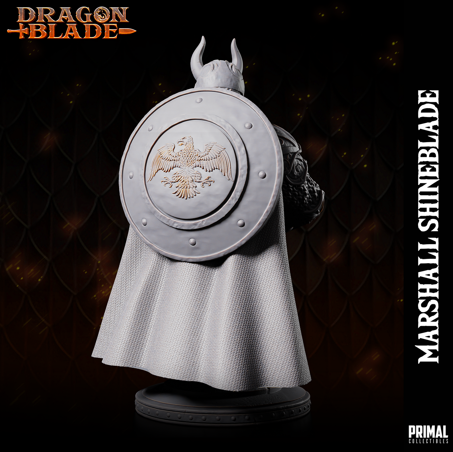 Fighter / Knight (Marshall Shineblade) Bust by Primal Collectibles